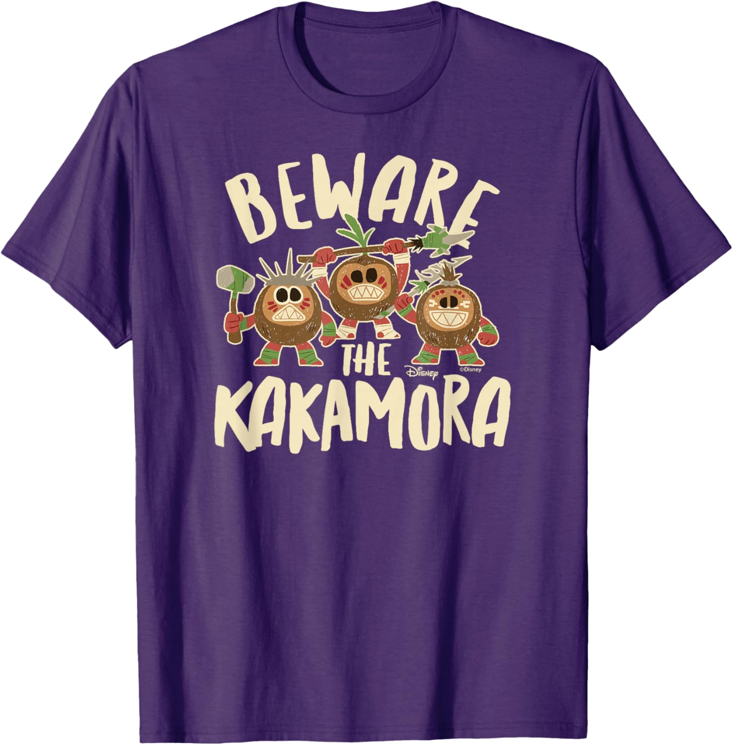 Moana Beware The Kakamora T-Shirt Fun Disney Apparel for Kids and Adults - 13