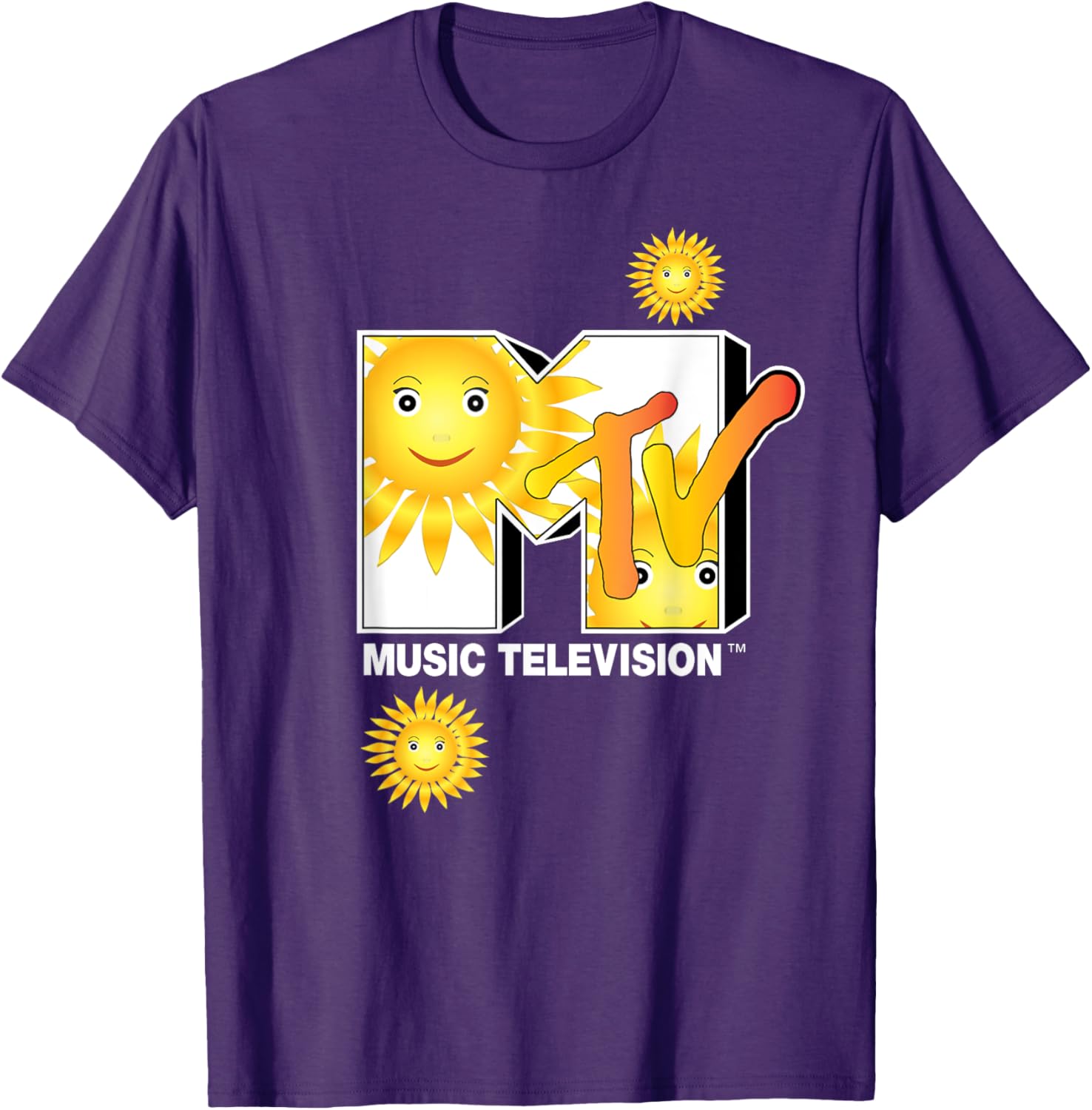 Mademark x MTV Bright Smiling Sun T-Shirt - Fun & Stylish Apparel - 7