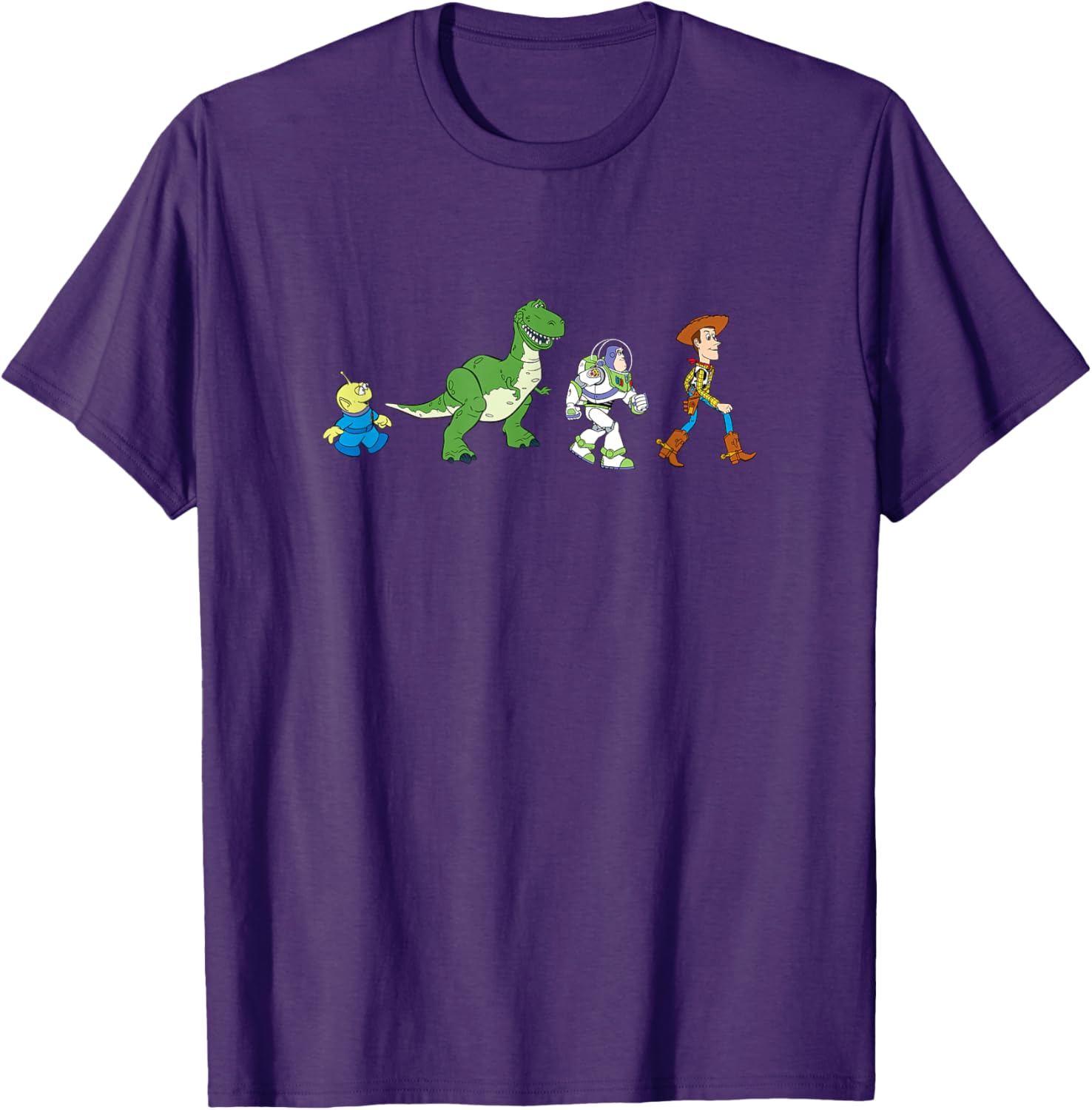 Disney Pixar Toy Story Toy Crossing Characters T-Shirt for Fans - 13