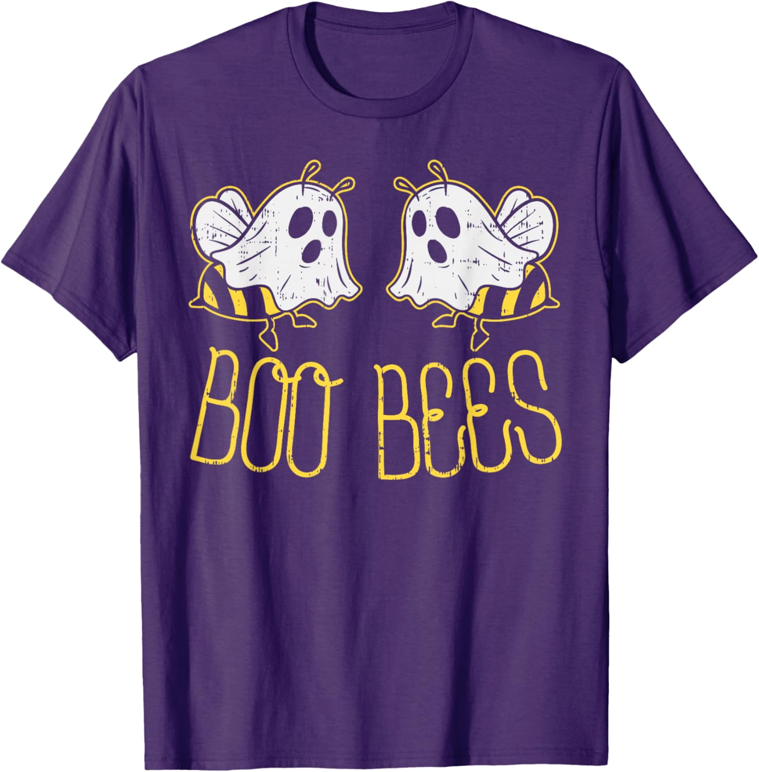 Boo Bees Funny Couples Halloween Costume T-Shirt for Women - 3