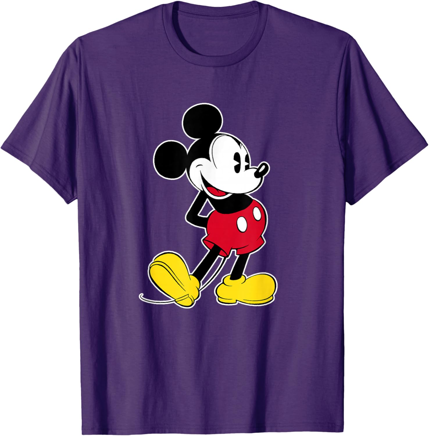 Disney Mickey Mouse Classic Pose T-Shirt for Fun and Fashion Lovers - 15
