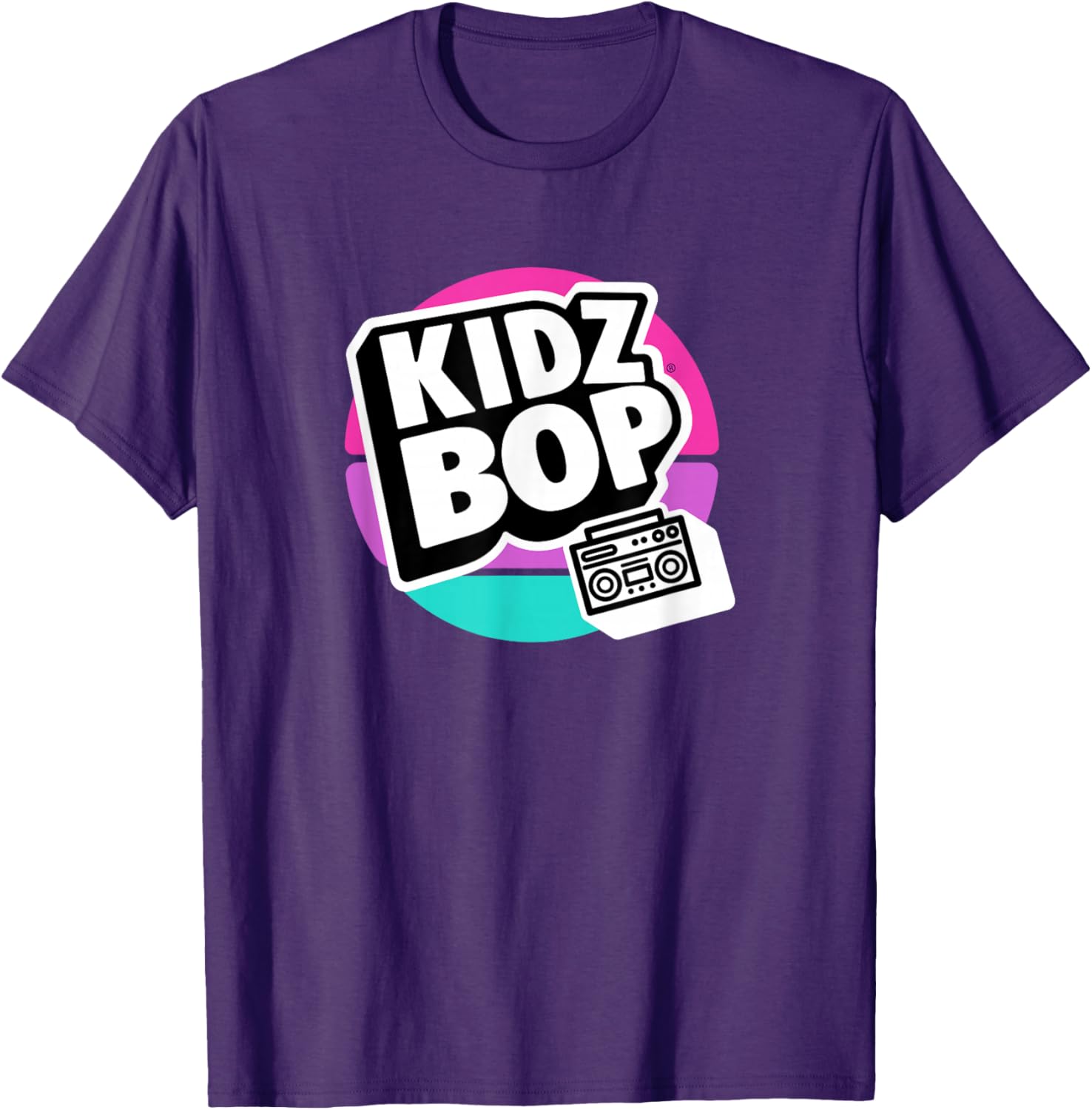 KIDZ BOP Boombox Logo T-Shirt for Kids - Fun and Stylish Apparel - 13