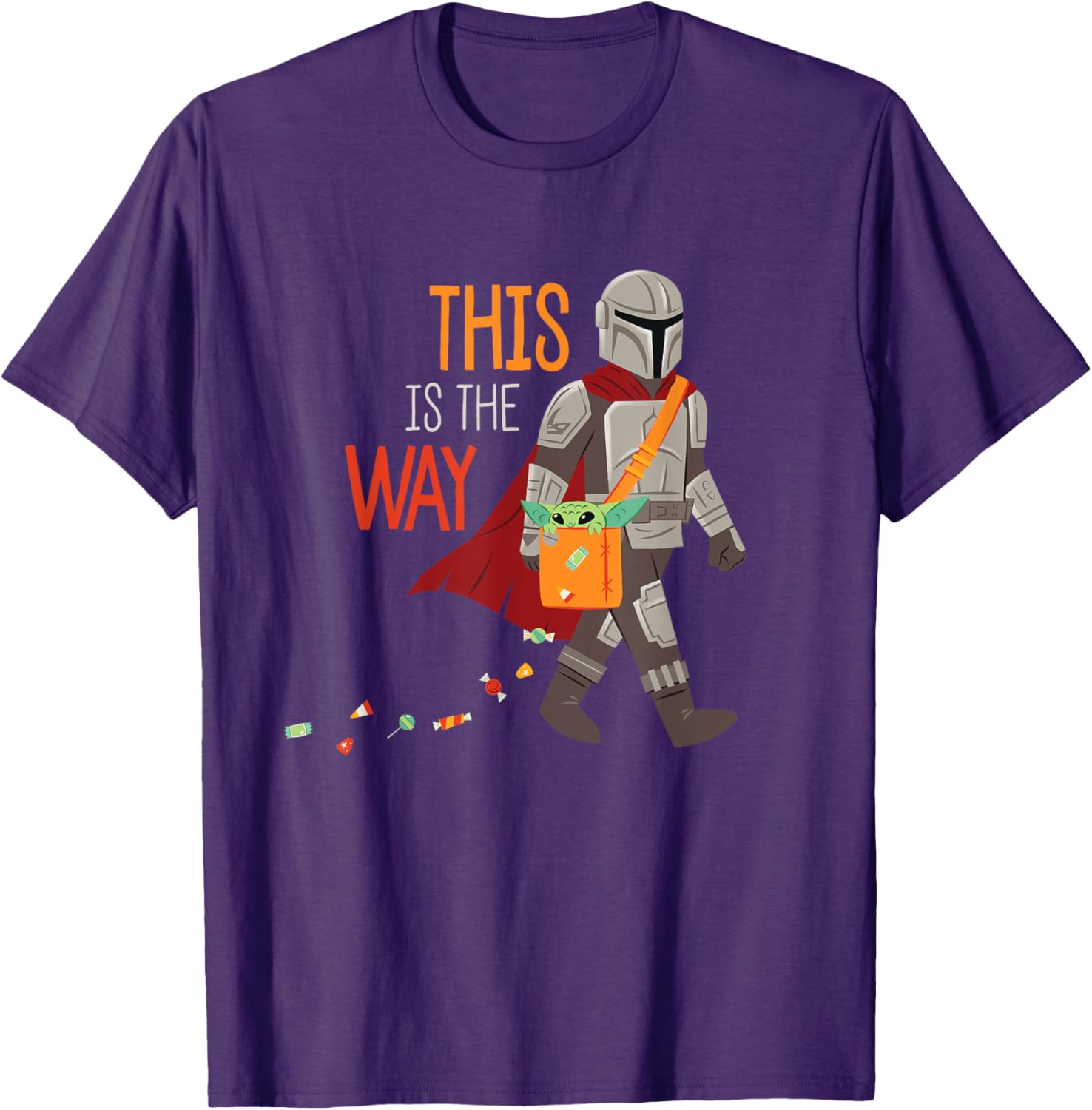 Star Wars The Mandalorian Grogu This is The Way Halloween T-Shirt - 8