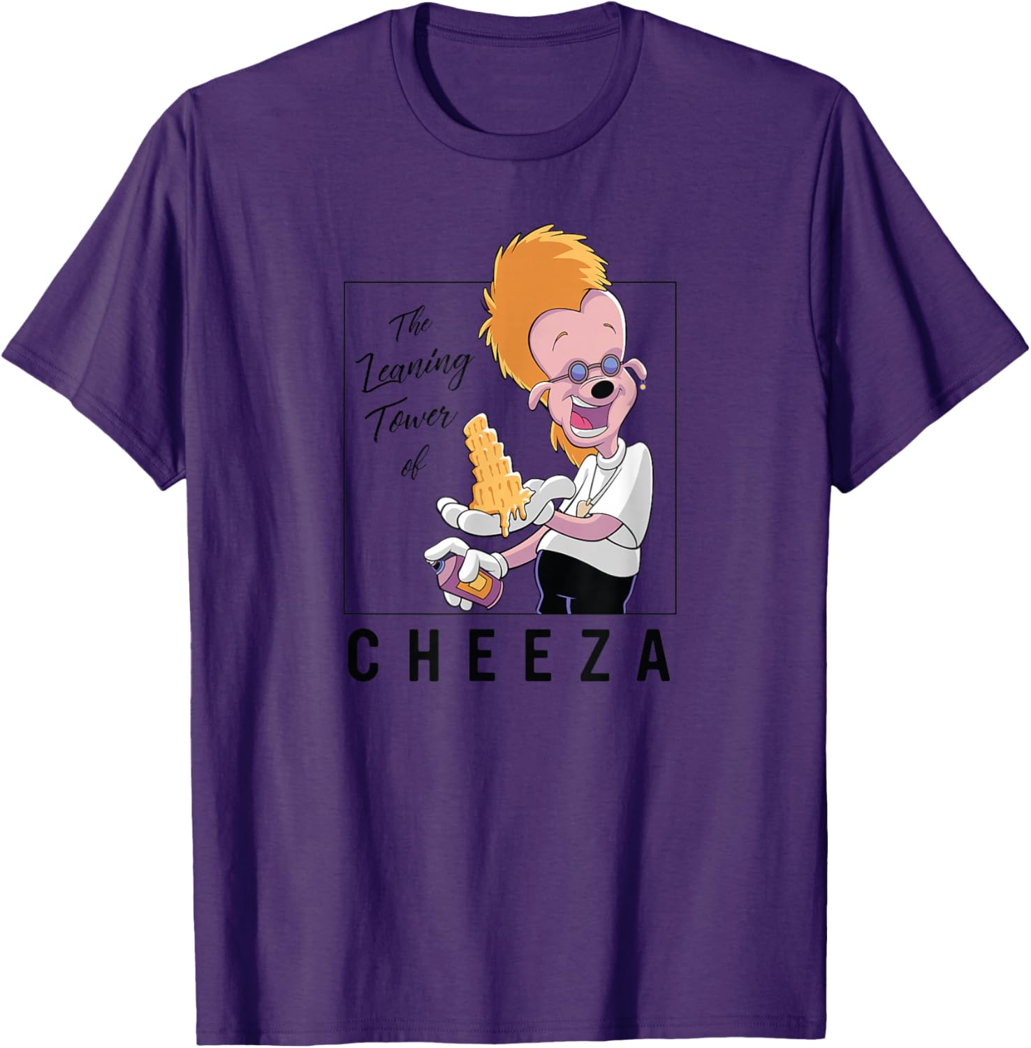 Disney Goofy Movie Cheeza T-Shirt Fun Graphic Tee for Fans - 9