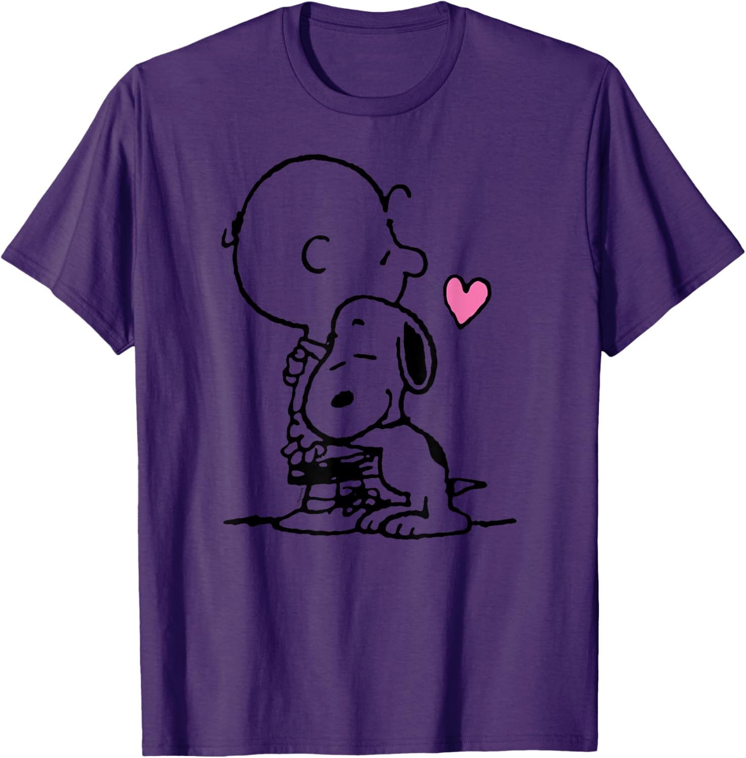 Snoopy Charlie Hug T-Shirt for Kids and Adults - Cute Casual Wear - 3