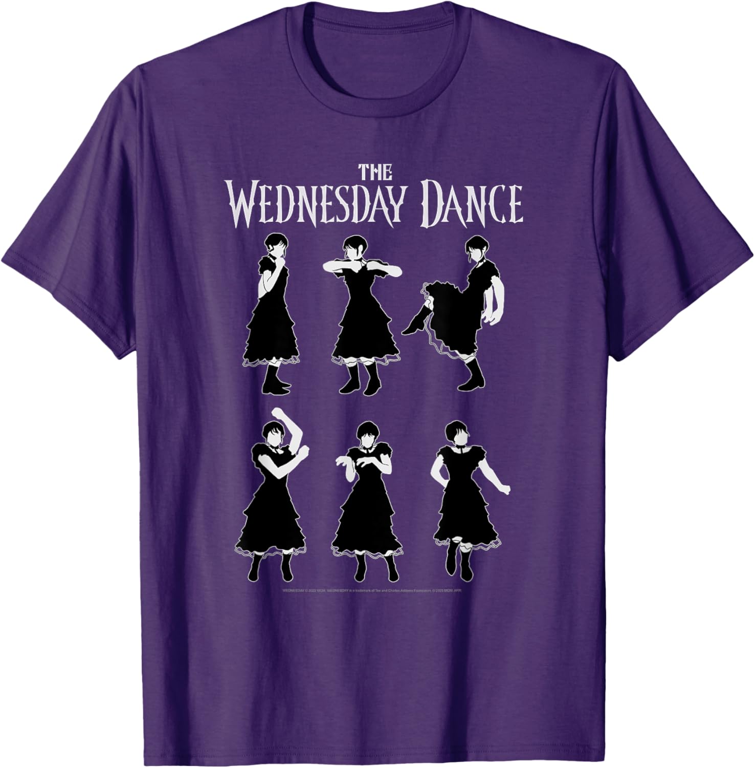 Wednesday Dance Moves Tutorial T-Shirt Fun Apparel for Fans - 6