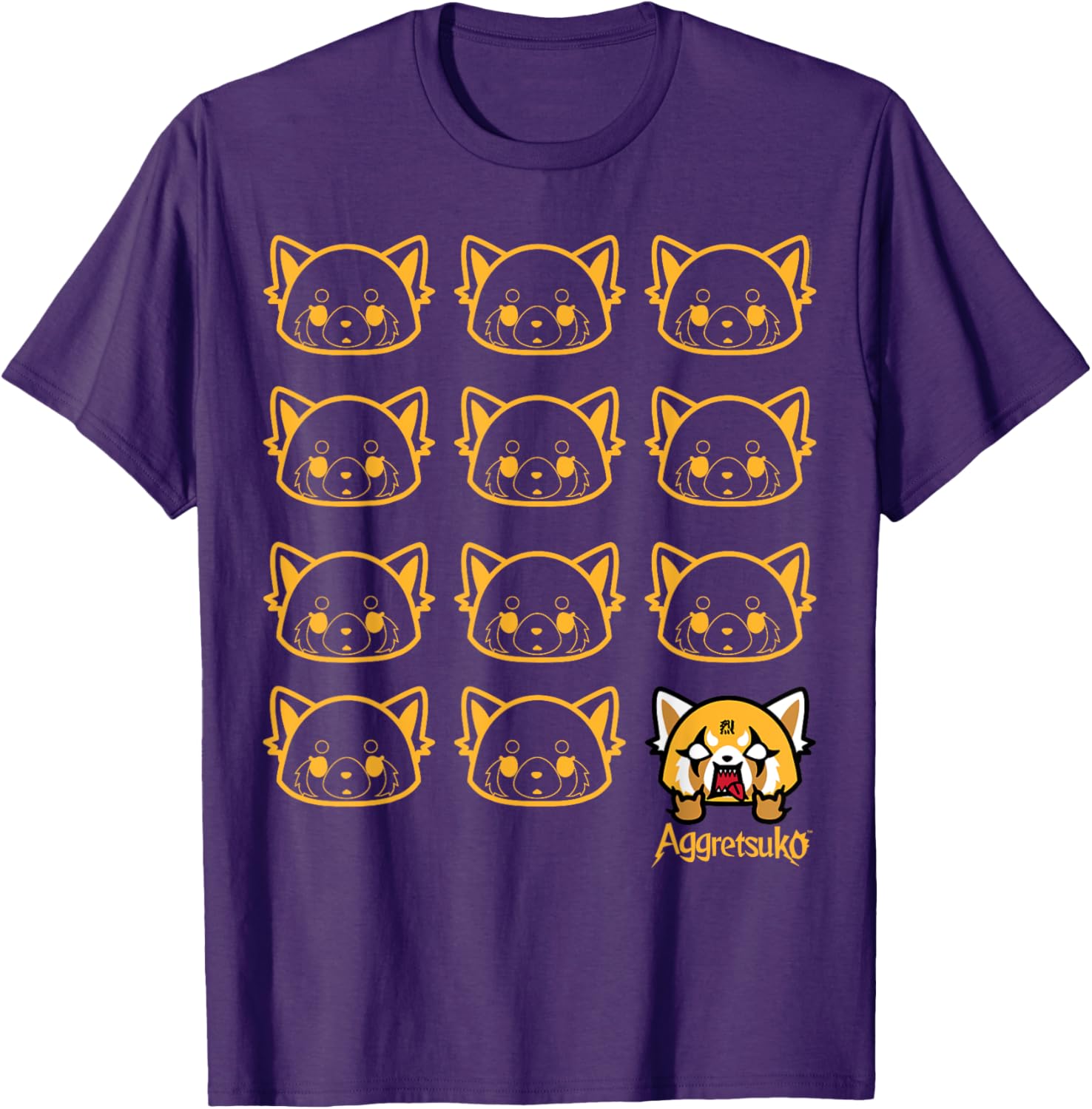Aggretsuko Real T-Shirt for Fans – Comfortable Cartoon-themed Apparel - 11