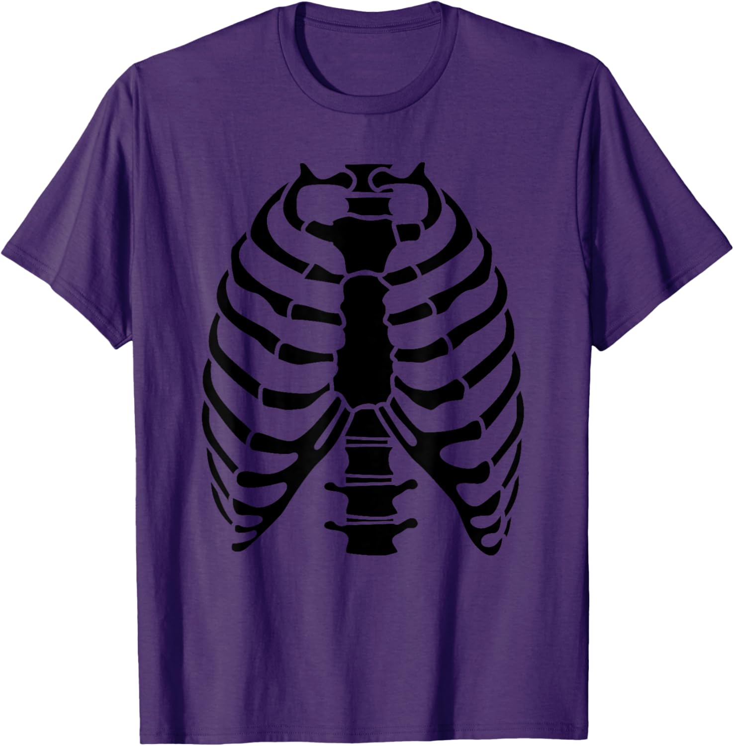 Skeleton Rib Cage Halloween Costume T-Shirt for Fun Celebrations - 20