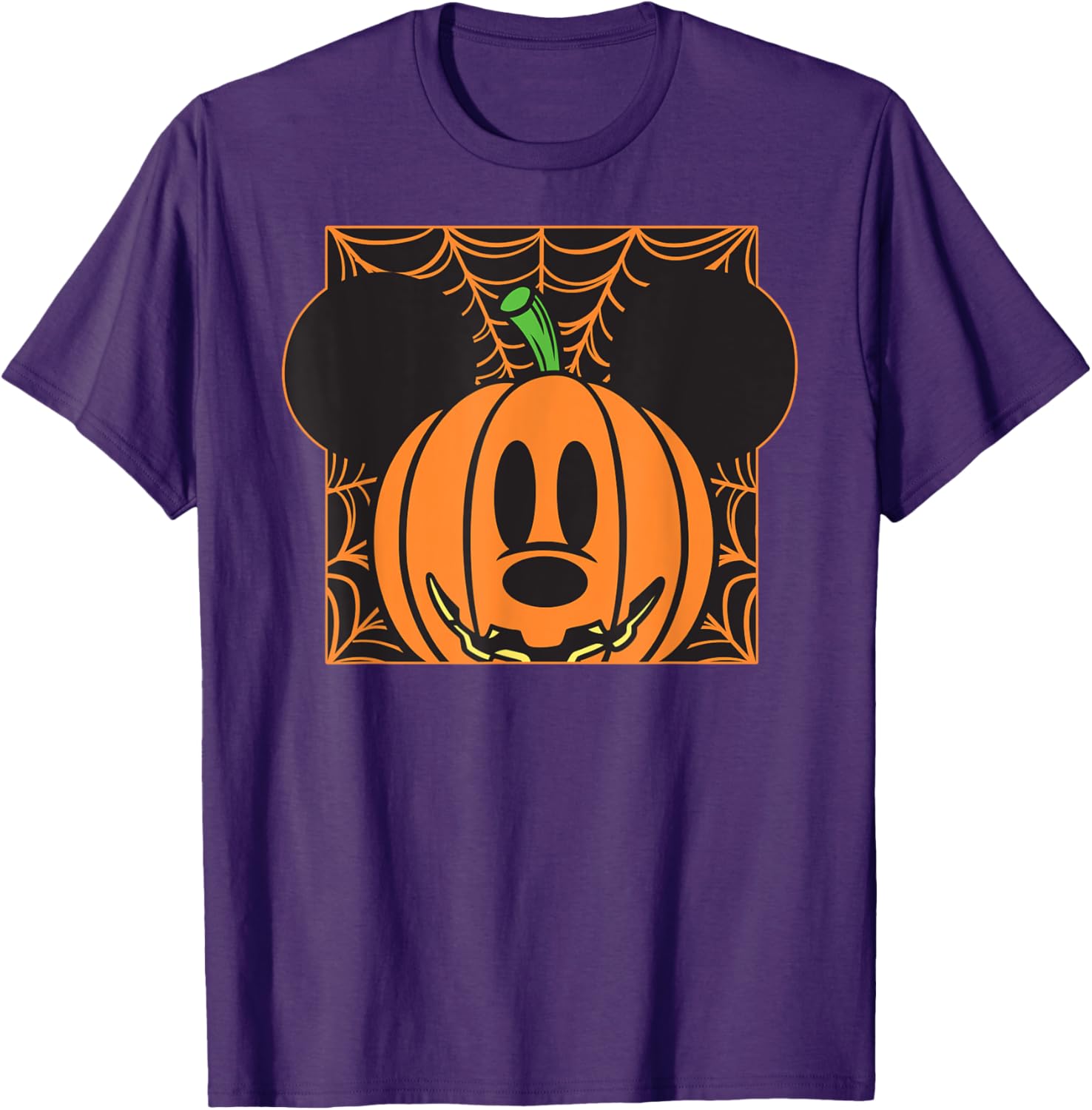 Disney Mickey Mouse Pumpkin Halloween T-Shirt for Fun Festive Style - 6