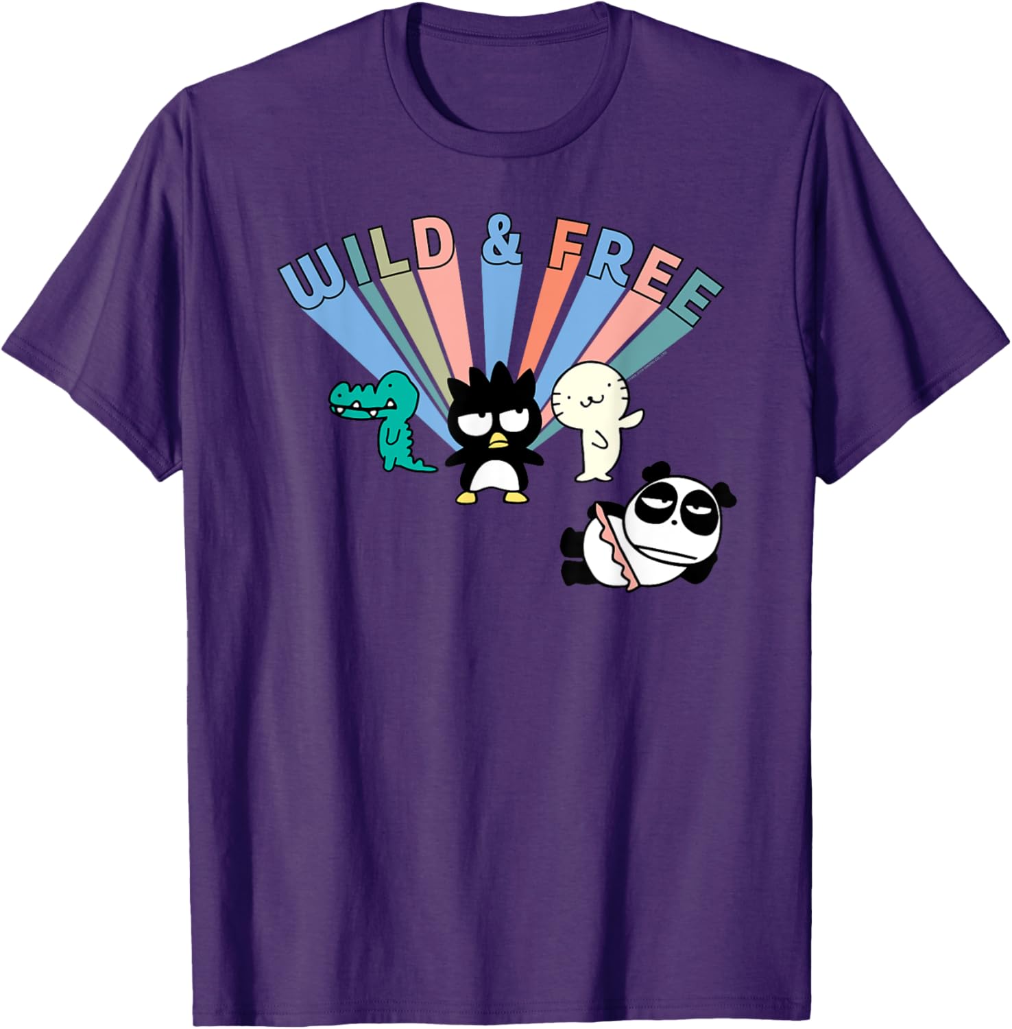 Badtz-Maru Wild and Free T-Shirt - Cute Graphic Tee for Fun Outfits - 21