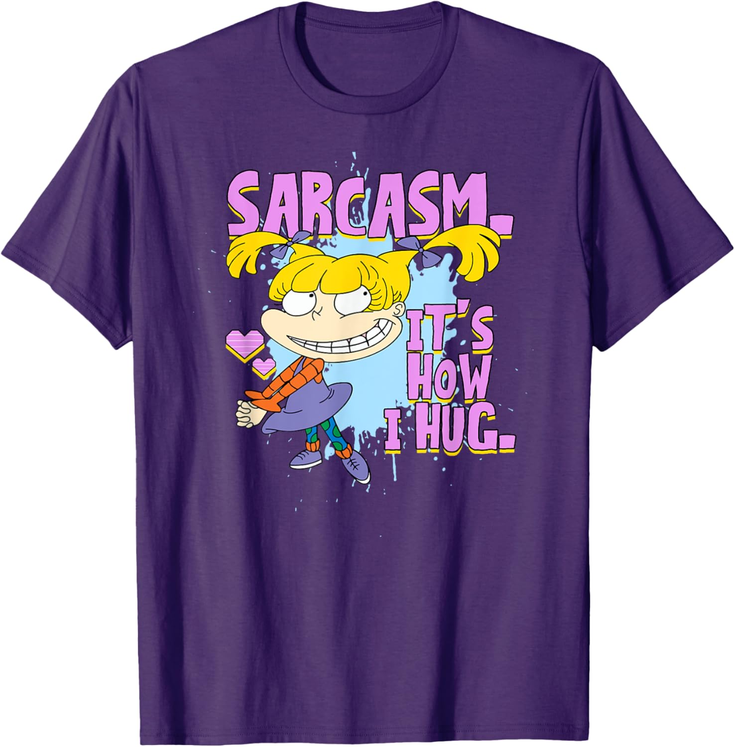 Mademark x Rugrats Angelica Sarcasm T-Shirt for Fun-Loving Fans - 3