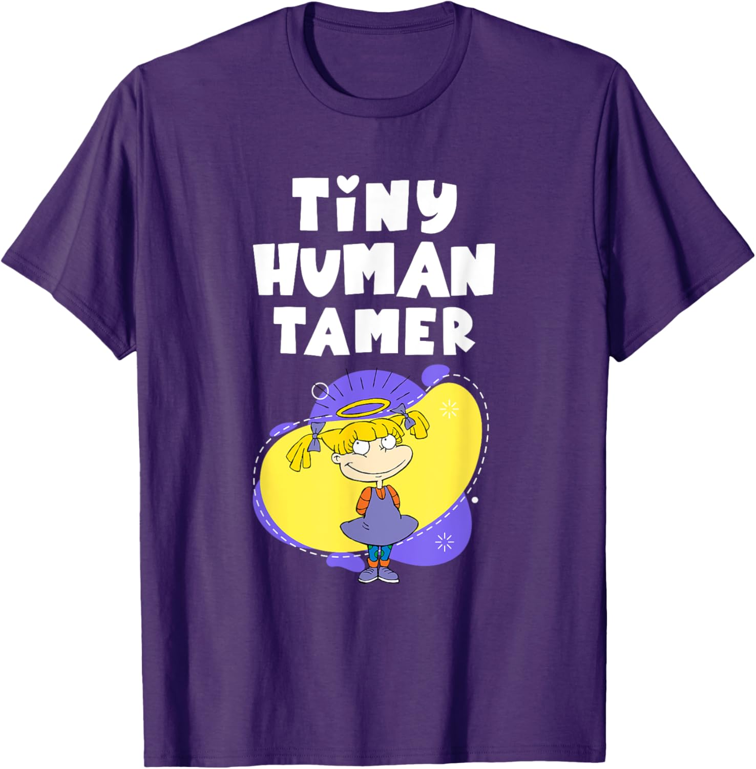 Mademark Rugrats Angelica Tiny Human Tamer Girl Mom T-Shirt - 2