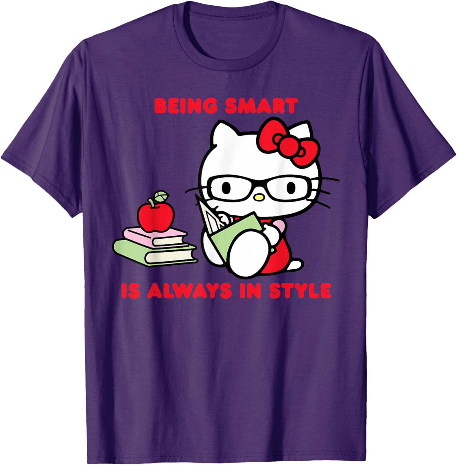 Hello Kitty Smart Is Always In Style Student T-Shirt for Kids - 13