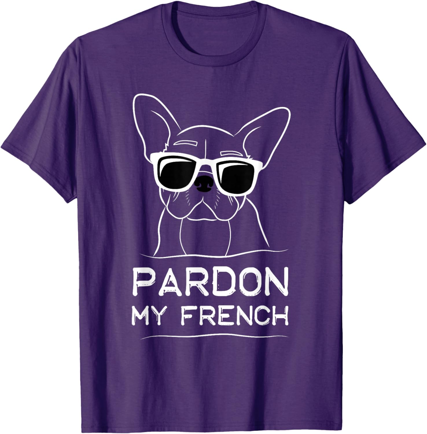Pardon My French Bulldog T-Shirt Cute Frenchie Dog Lover Apparel - 19