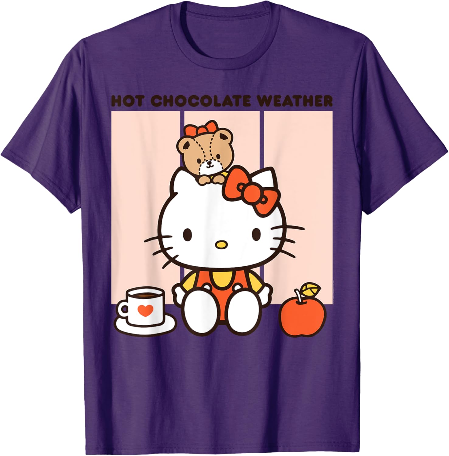 Hello Kitty Hot Chocolate Weather T-Shirt for Cozy Winter Style - 2