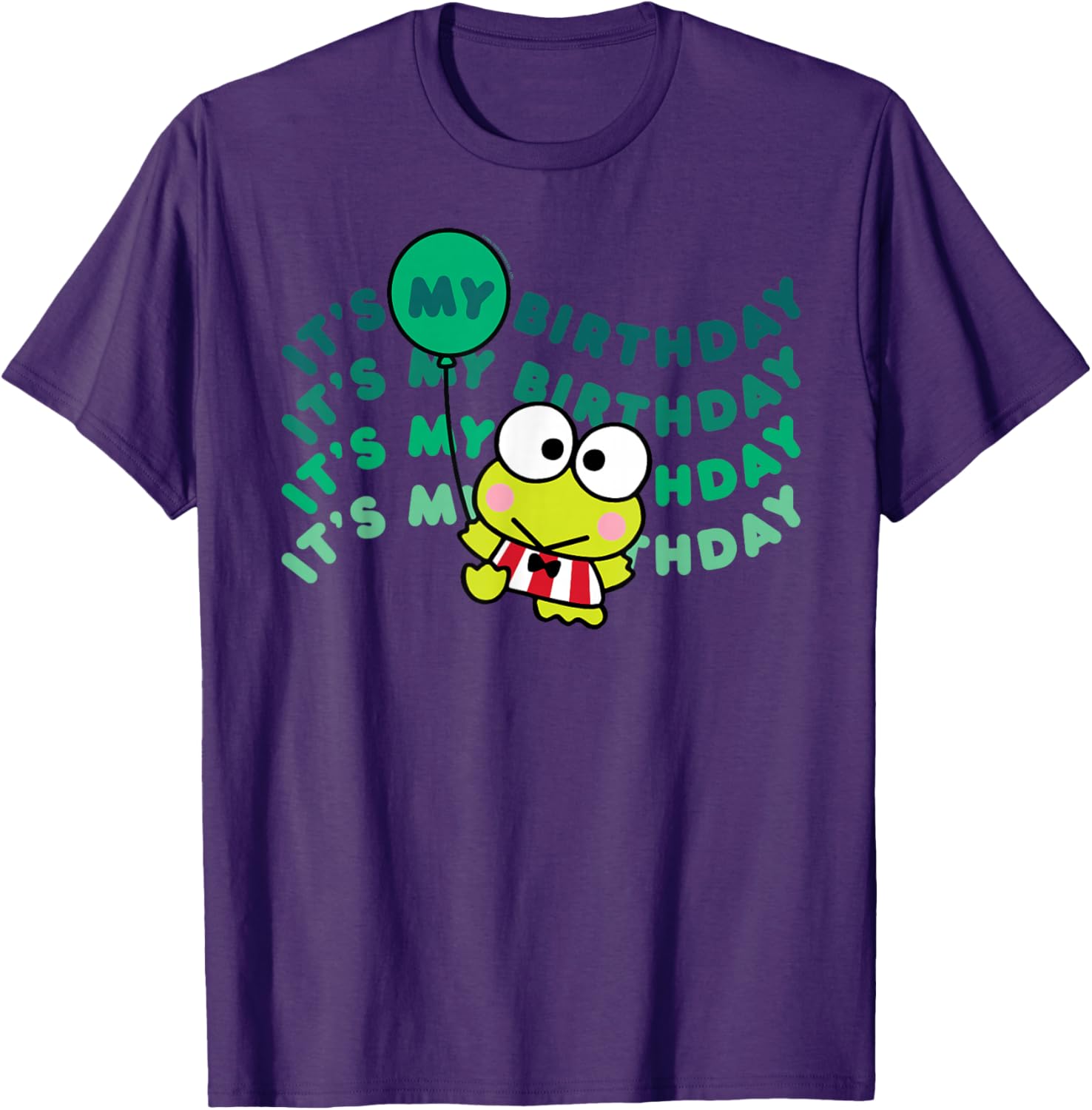 Keroppi It's My Birthday T-Shirt Fun & Cute Birthday Outfit for Kids - 2