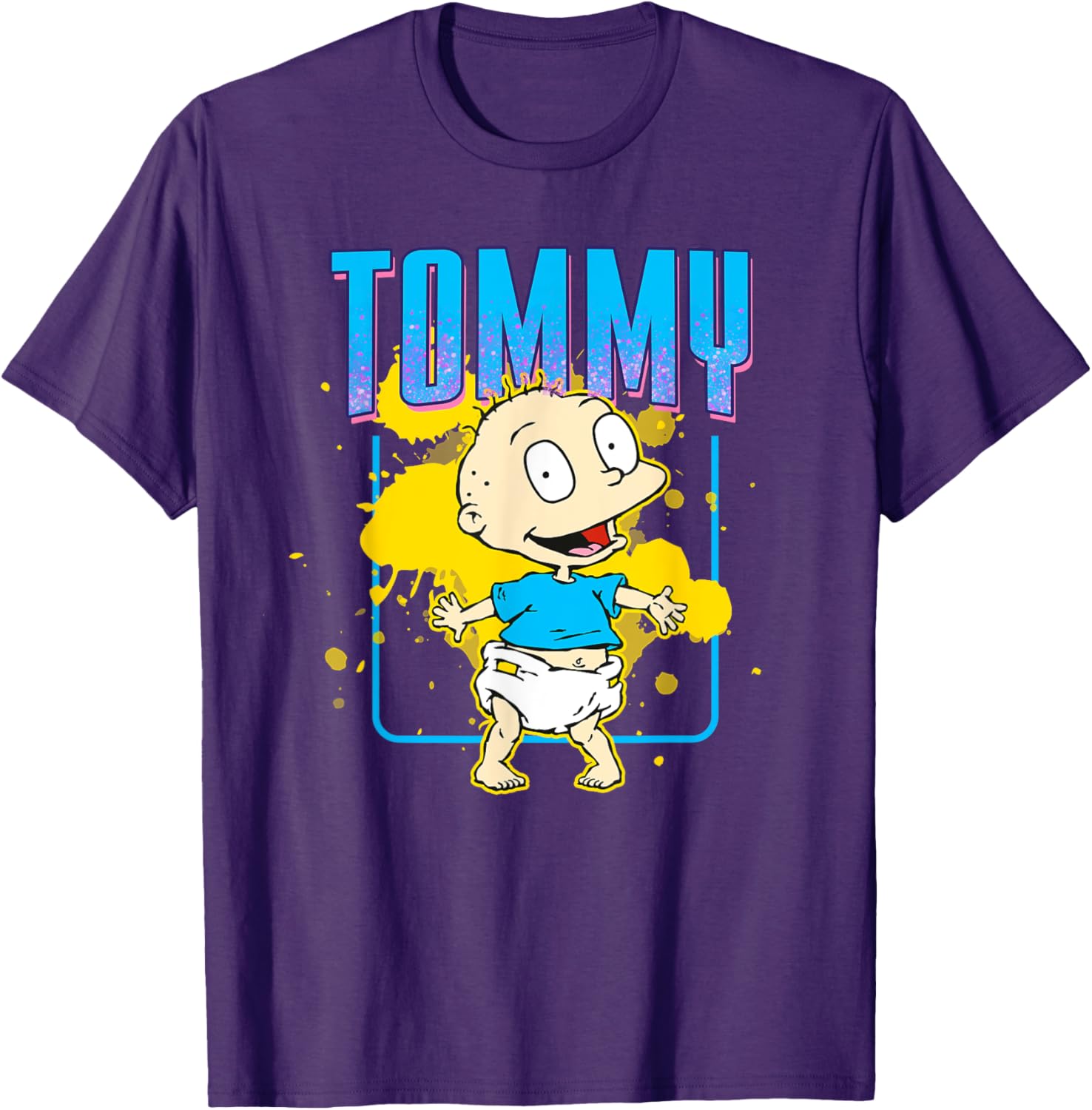 Mademark Rugrats Tommy Pickles T-Shirt Fun Graphic Tee for Kids and Adults - 4