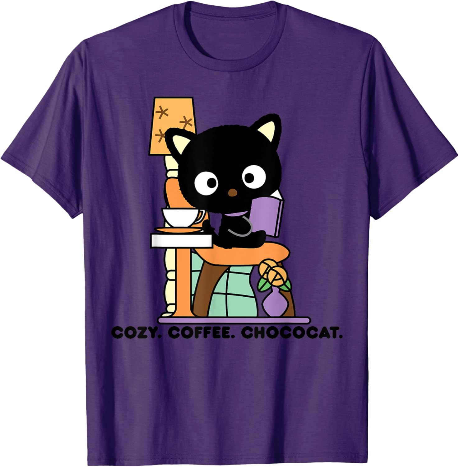 Chococat Cozy Coffee Cafe T-Shirt for Everyone - Fun & Stylish Design - 12