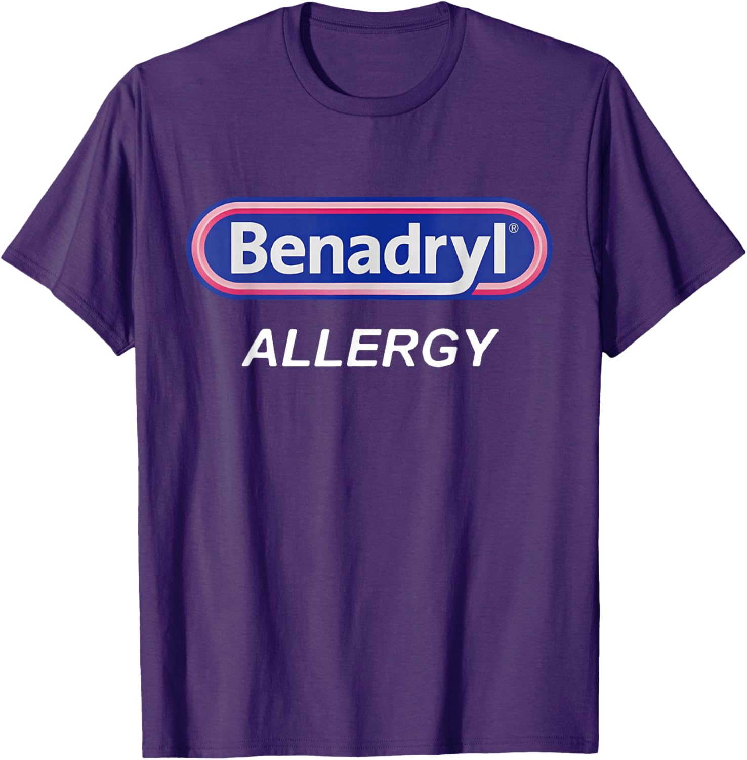 Benadryl Allergy Funny Nurse T-Shirt for Pharmacy Halloween Costume - 8