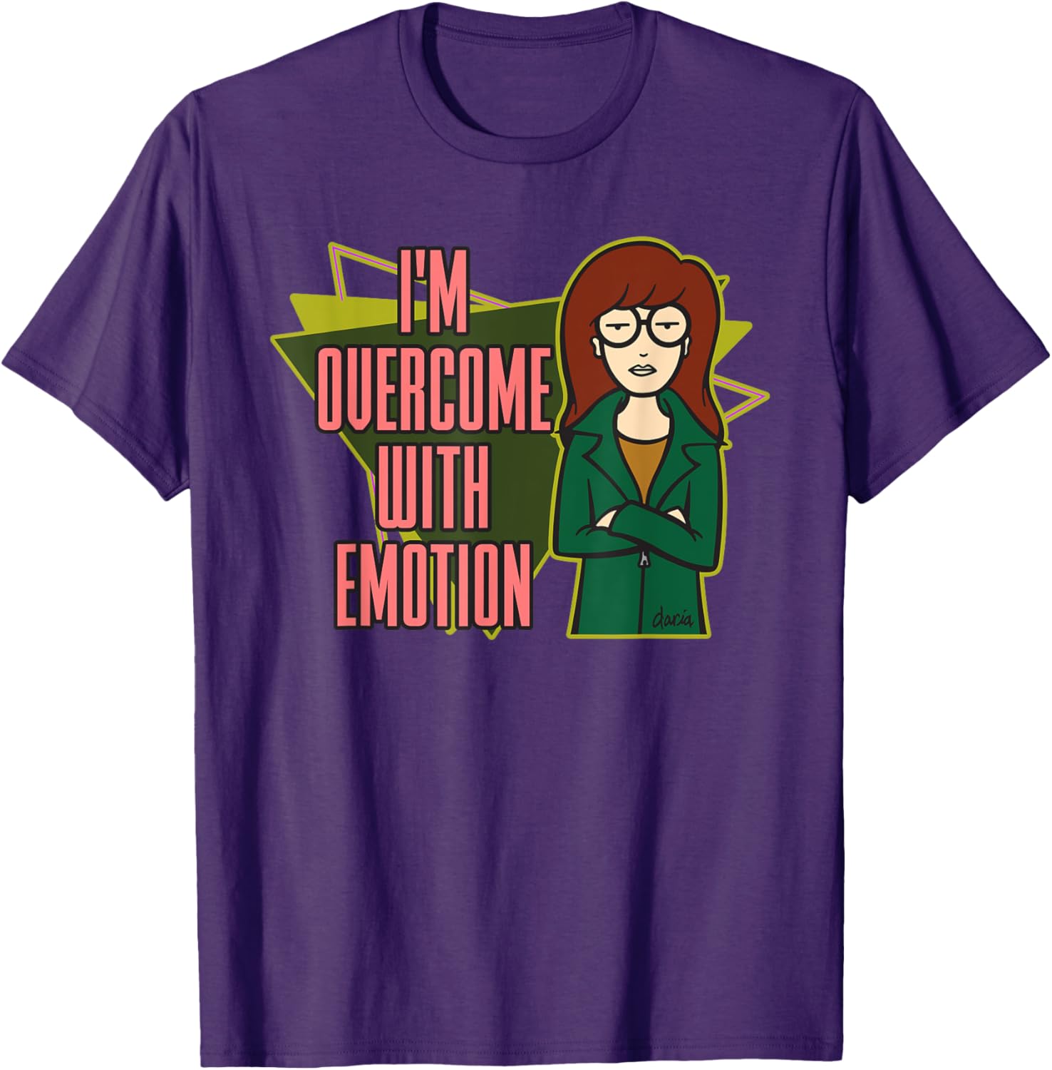 Mademark x Daria Emotion Graphic T-Shirt for Trendy Casual Style - 4