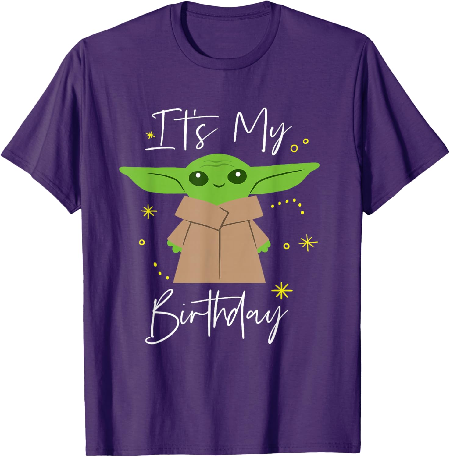 Star Wars The Mandalorian Baby Yoda Birthday T-Shirt for Fans - 4
