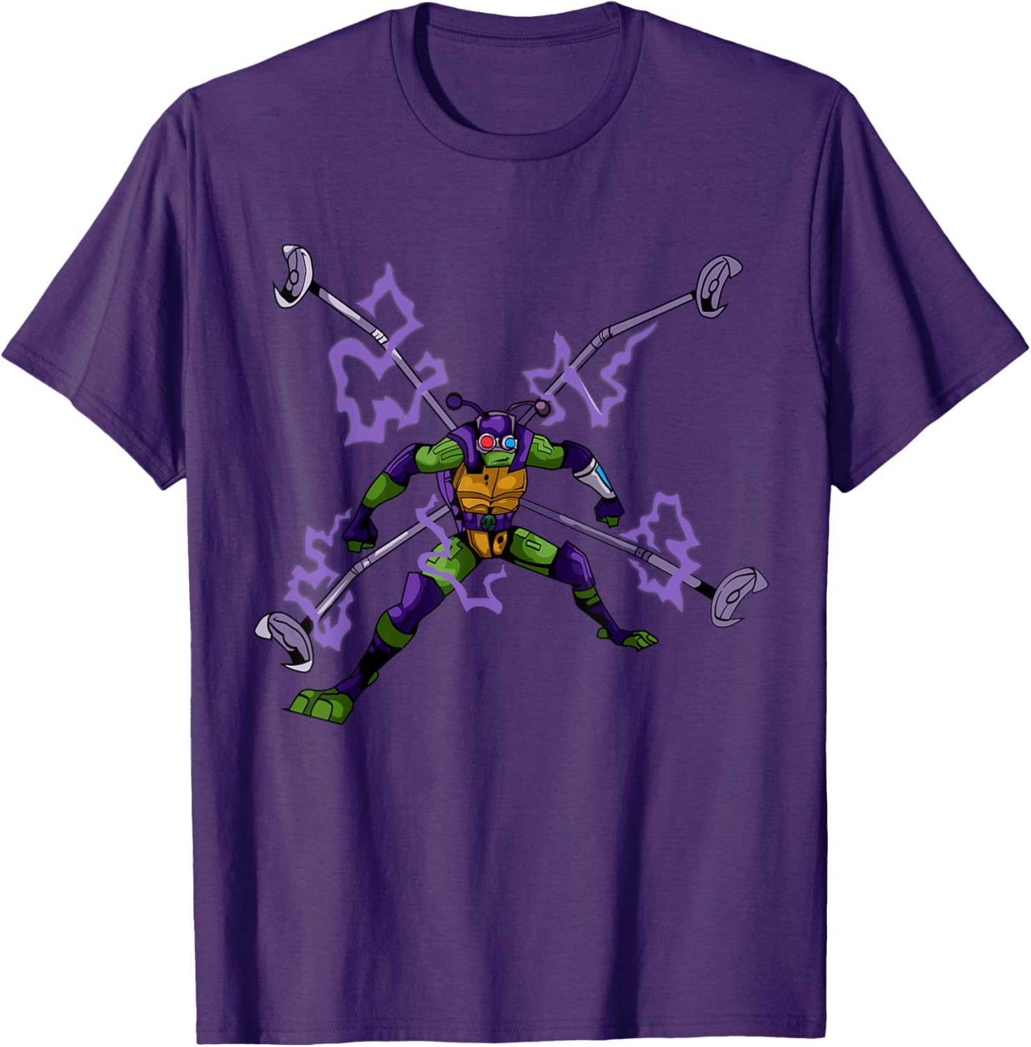 Mademark Teenage Mutant Ninja Turtles Donatello Spider Shell T-Shirt - 6