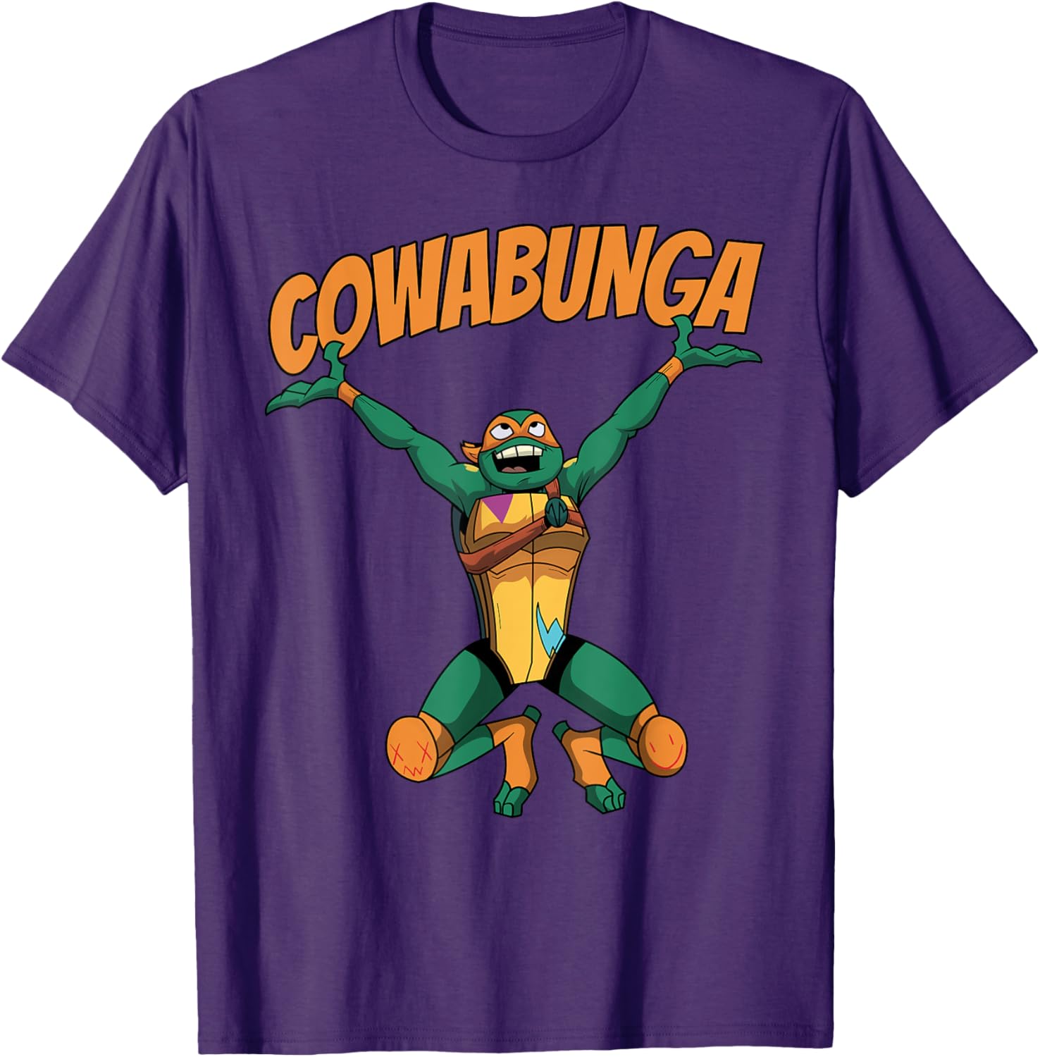 Mademark Teenage Mutant Ninja Turtles Mikey Cowabunga T-Shirt for Kids - 25