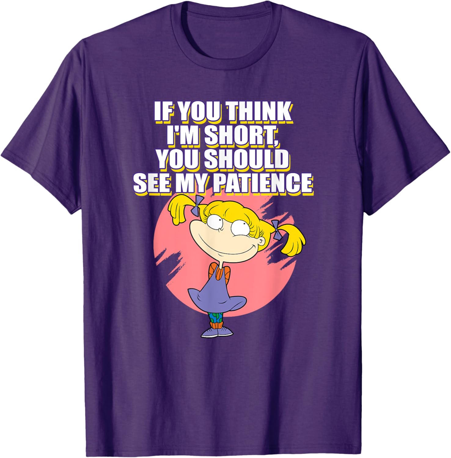 Mademark x Rugrats Angelica Patience T-Shirt for Trendy Kids Fashion - 14