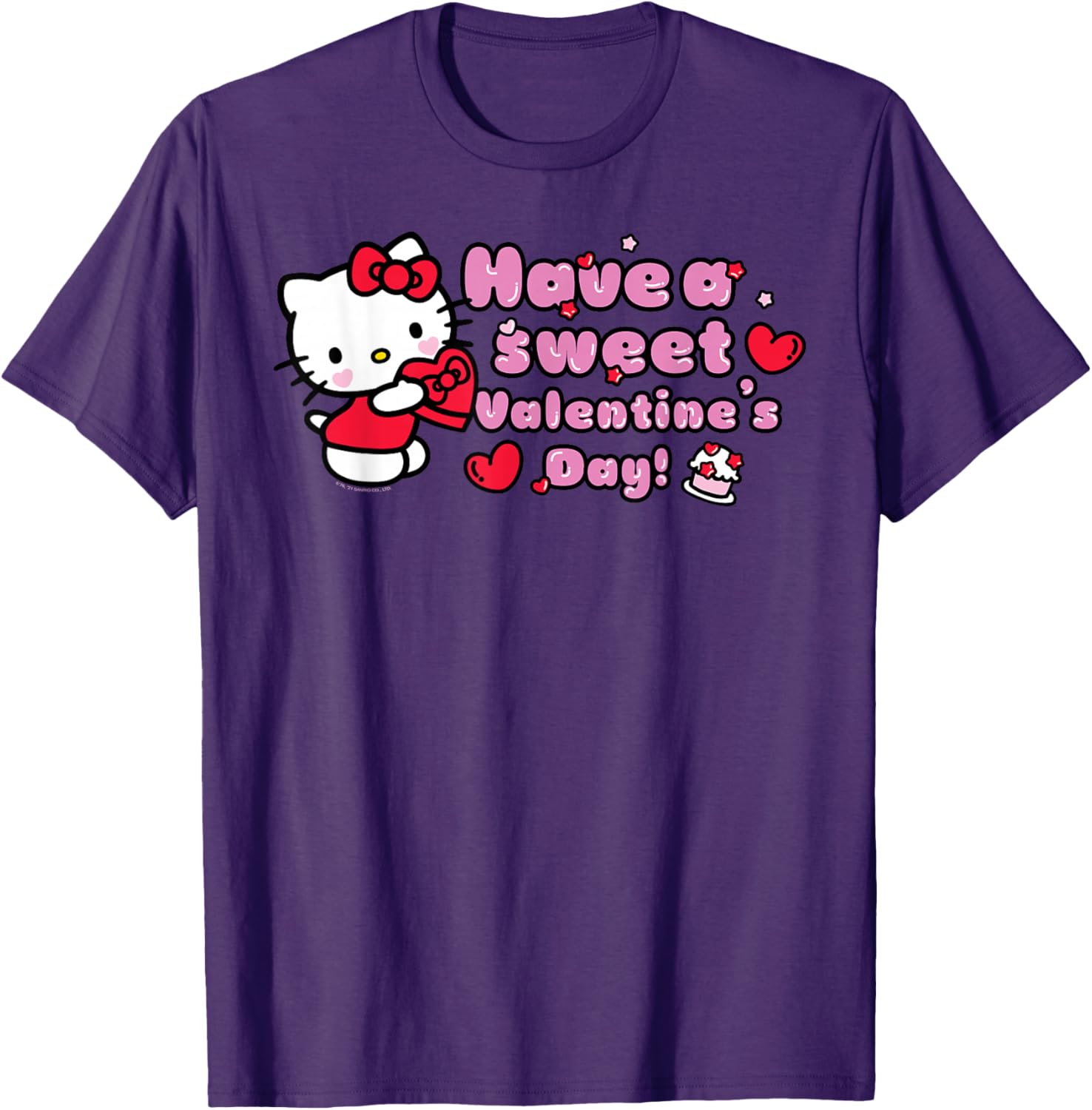 Hello Kitty Valentine's Day T-Shirt Cute and Sweet Gift for Her - 19