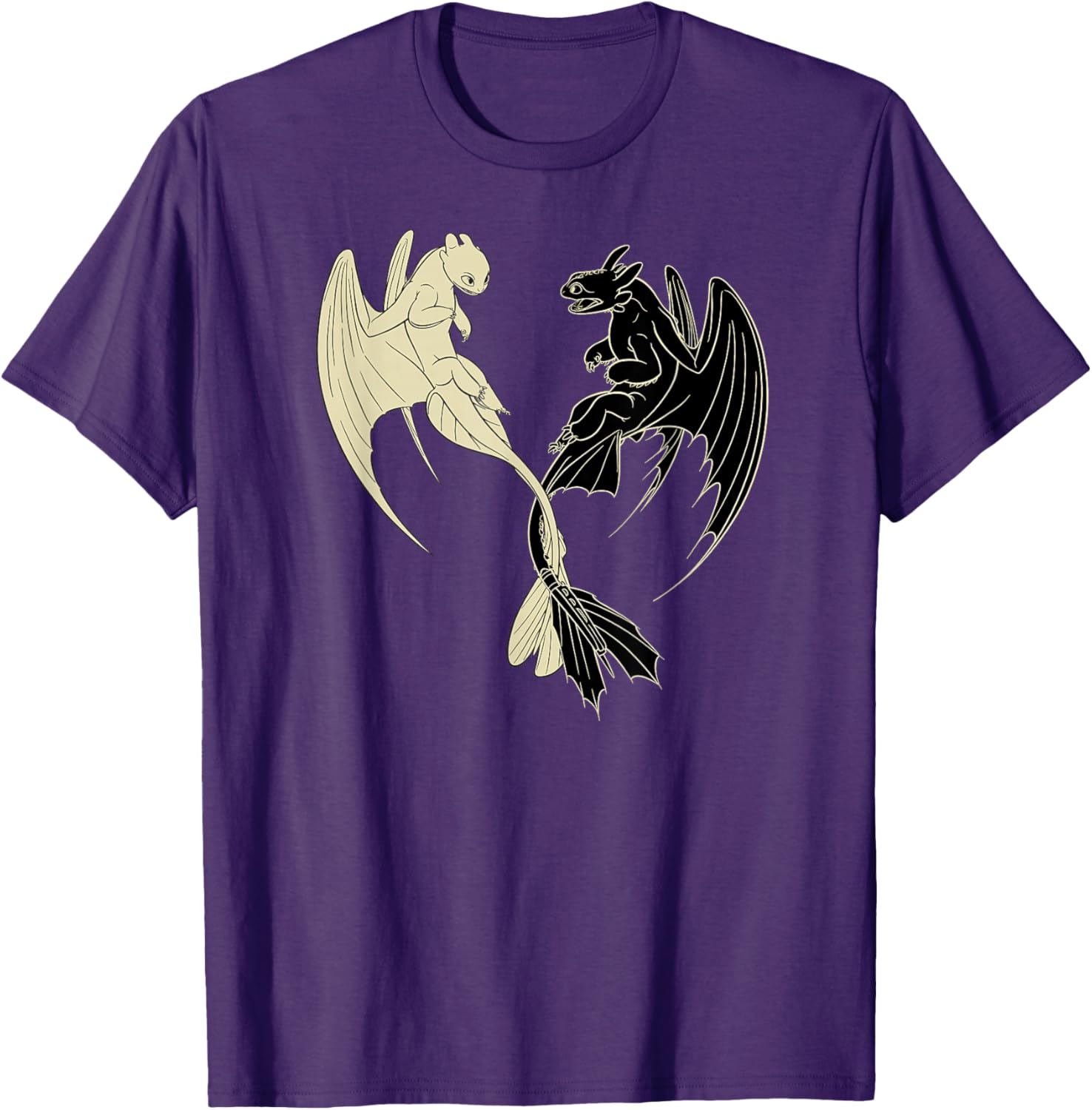 Light Fury Toothless T-Shirt from How to Train Your Dragon 3 - Fun Apparel - 14