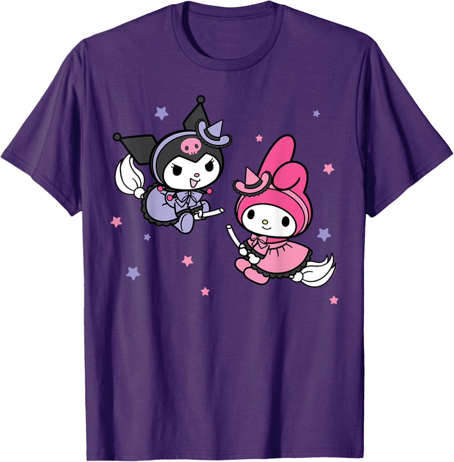 My Melody Kuromi Little Witches Halloween T-Shirt for Kids and Adults - 2
