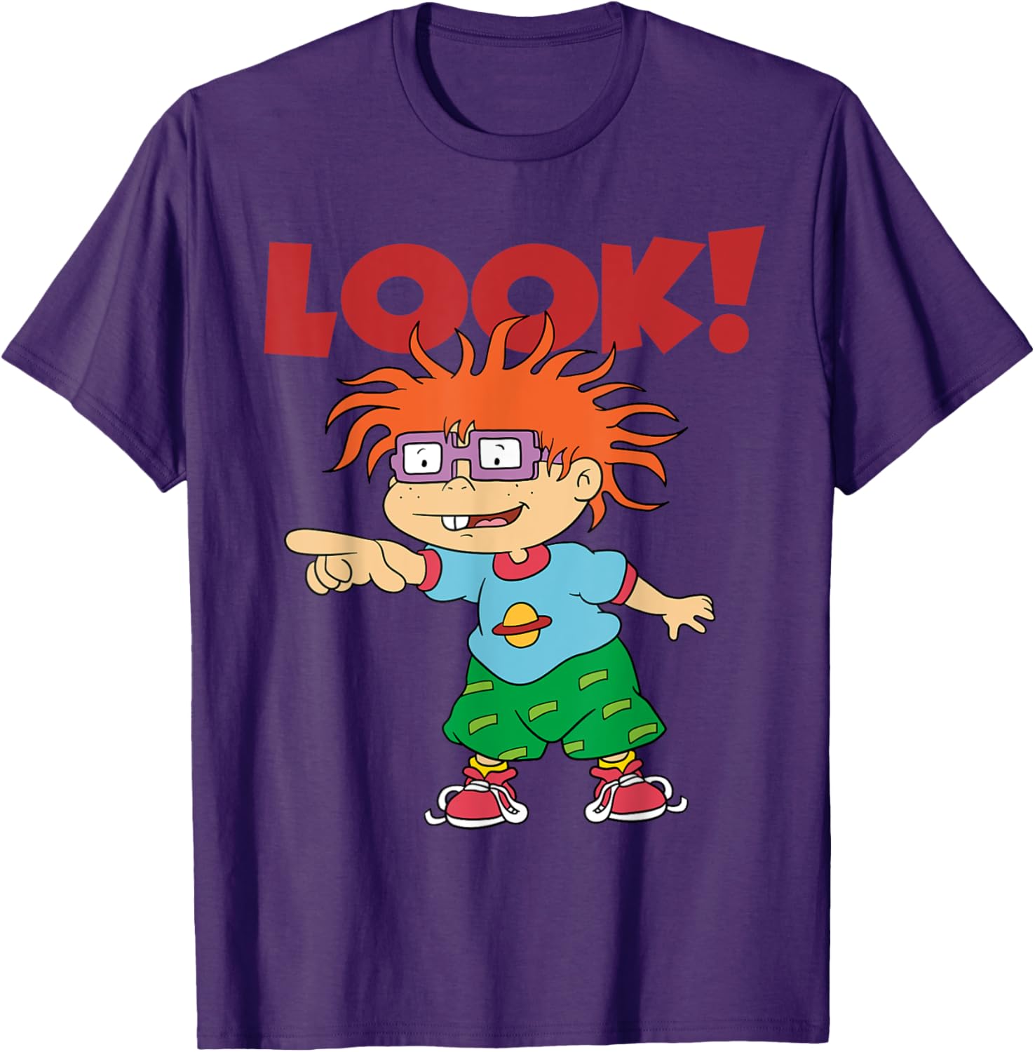 Mademark Rugrats Chuckie Finster Look T-Shirt for Kids and Adults - 15