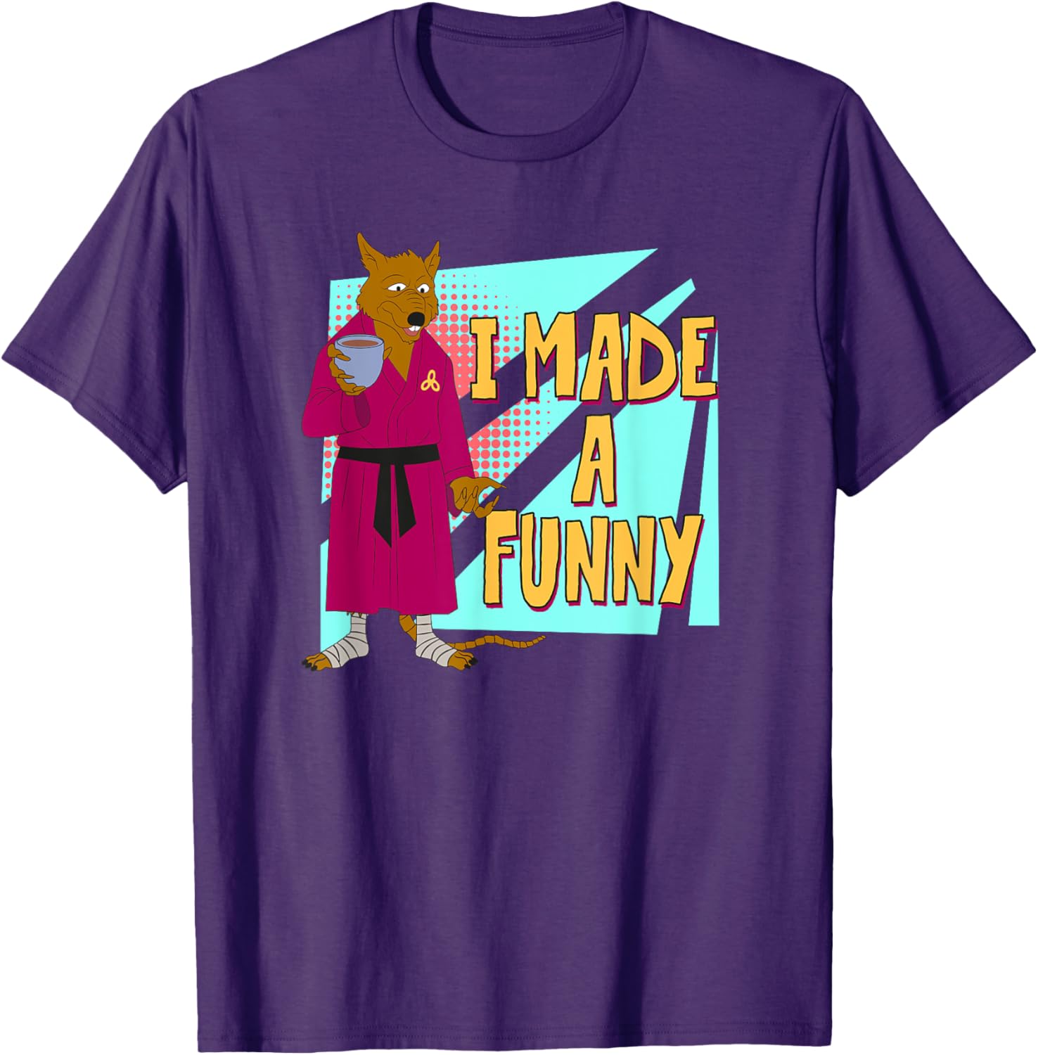 Funny Splinter T-Shirt by Mademark and TMNT for Kids and Adults - 13
