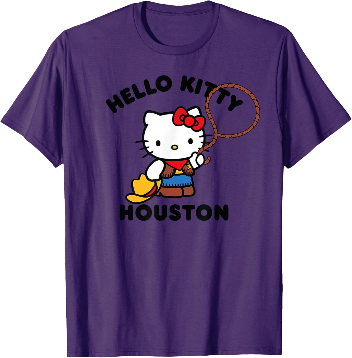 Hello Kitty Cowgirl T-Shirt Houston Texas Cute Western Apparel for Kids - 15