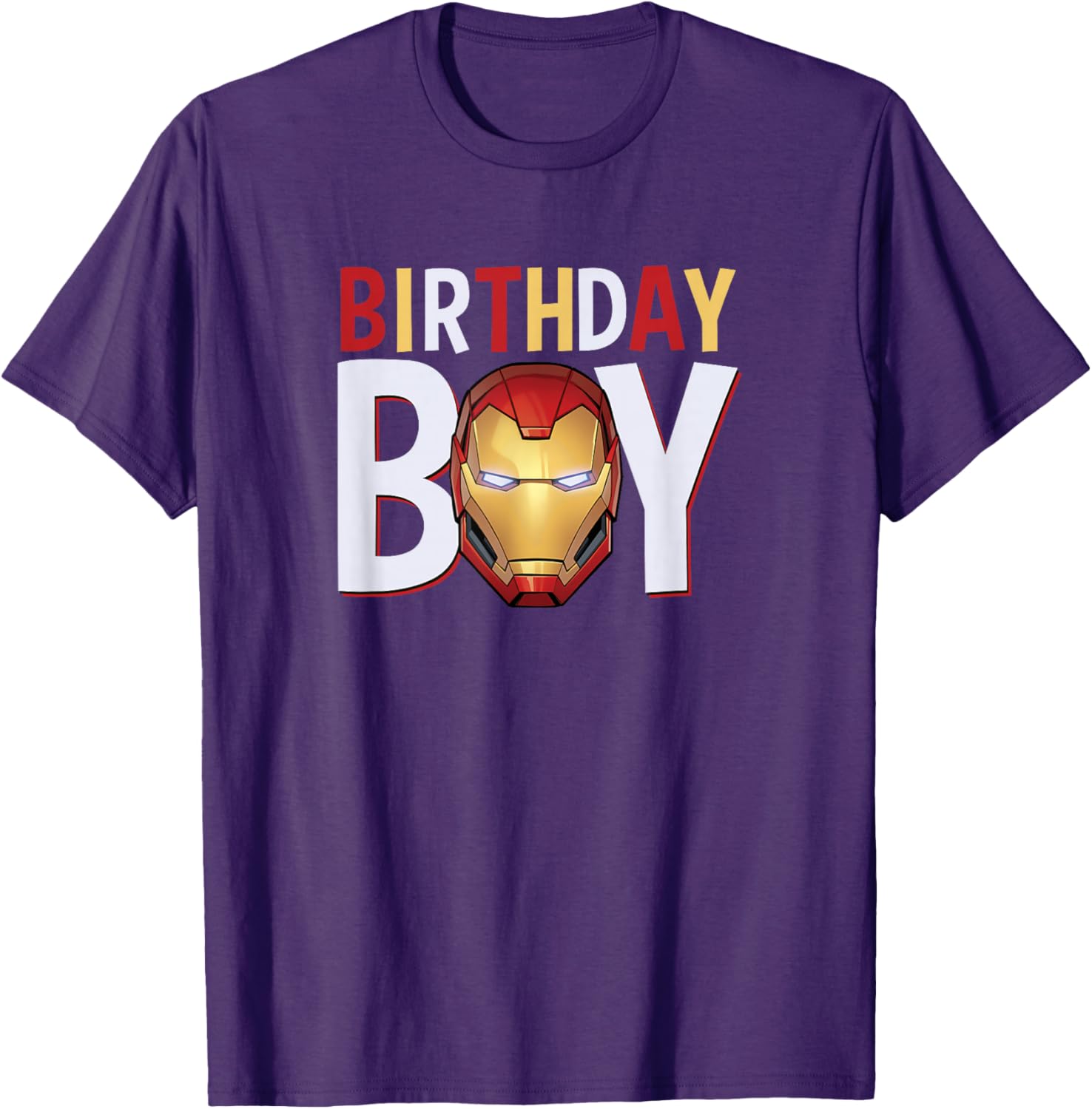 Marvel Avengers Iron Man T-Shirt for Birthday Boys - Cool Superhero Gear - 11