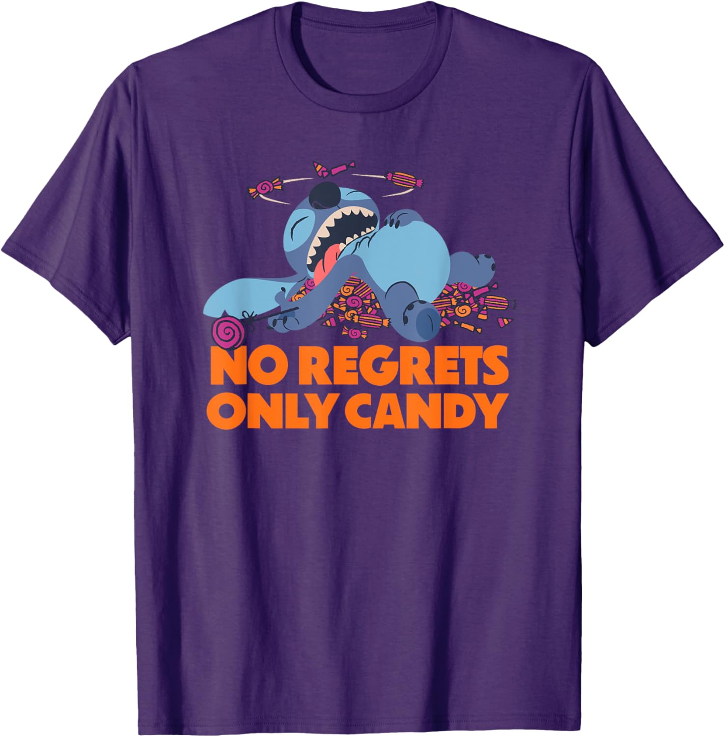 Amazon Essentials Halloween No Regrets Only Candy T-Shirt for Fun Celebrations - 2