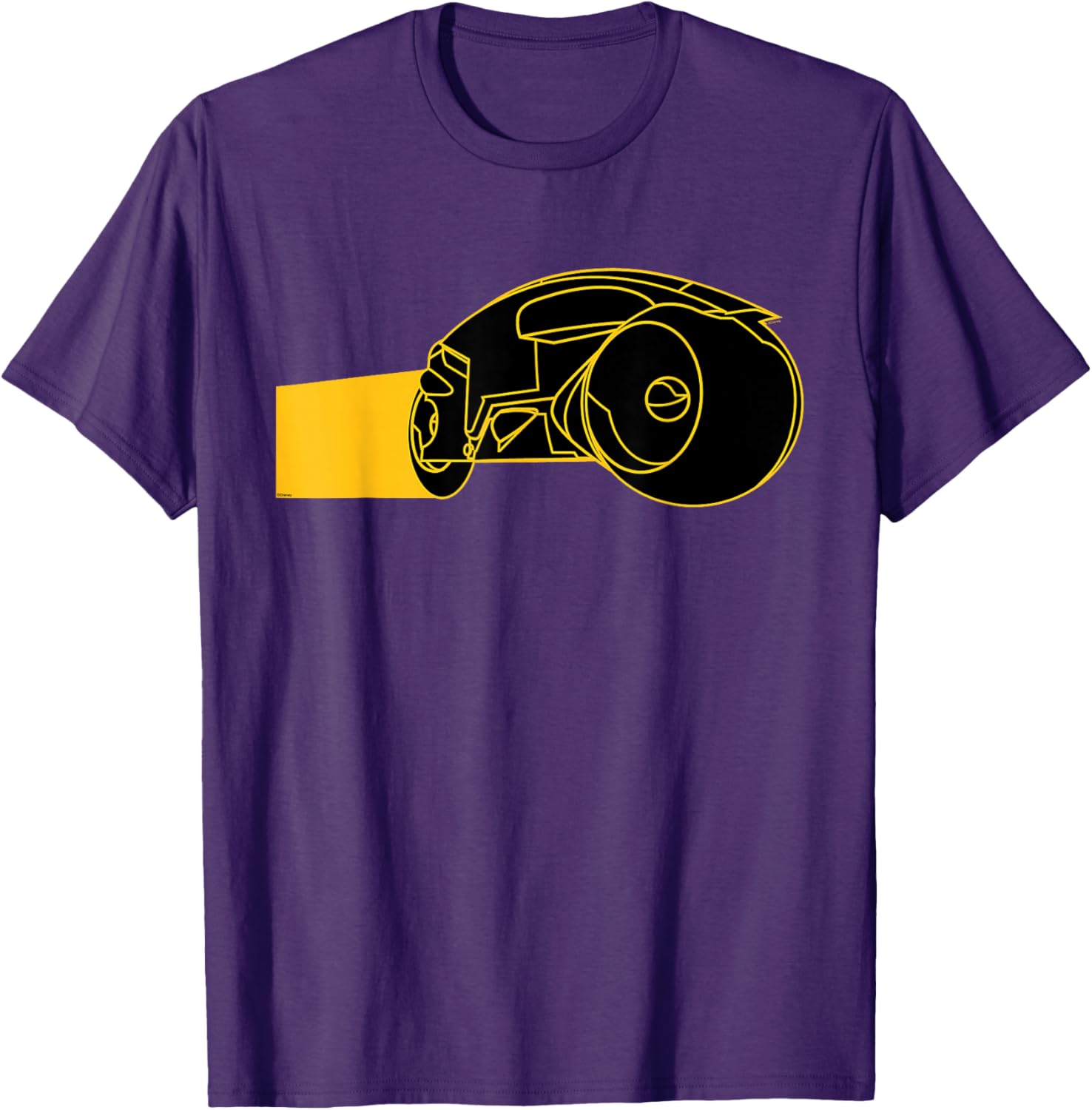 Disney TRON Vintage 1982 Light Cycle Graphic T-Shirt for Fans - 5