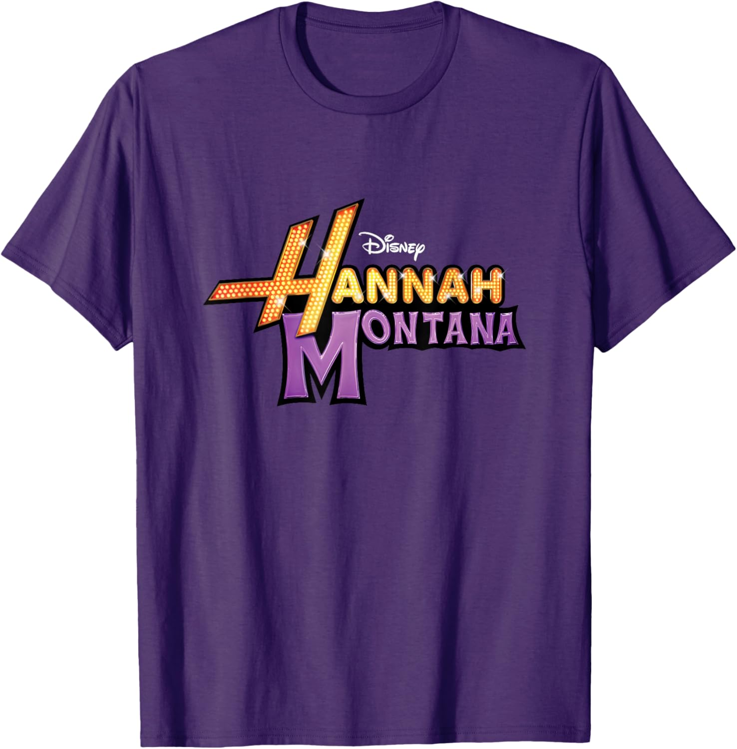 Disney Hannah Montana Big Logo T-Shirt for Classic Fans and Style - 10