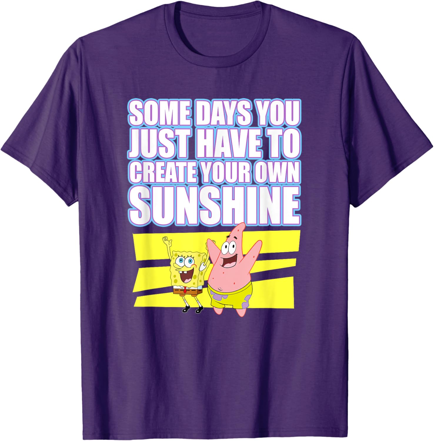 Mademark SpongeBob SquarePants Create Your Own Sunshine T-Shirt - 1