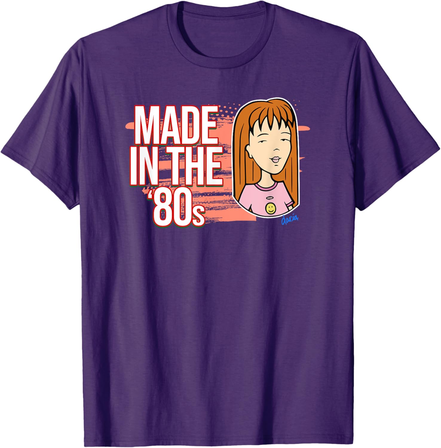 Mademark x Daria Quinn 80s Vintage Inspired T-Shirt for Retro Style Enthusiasts - 2