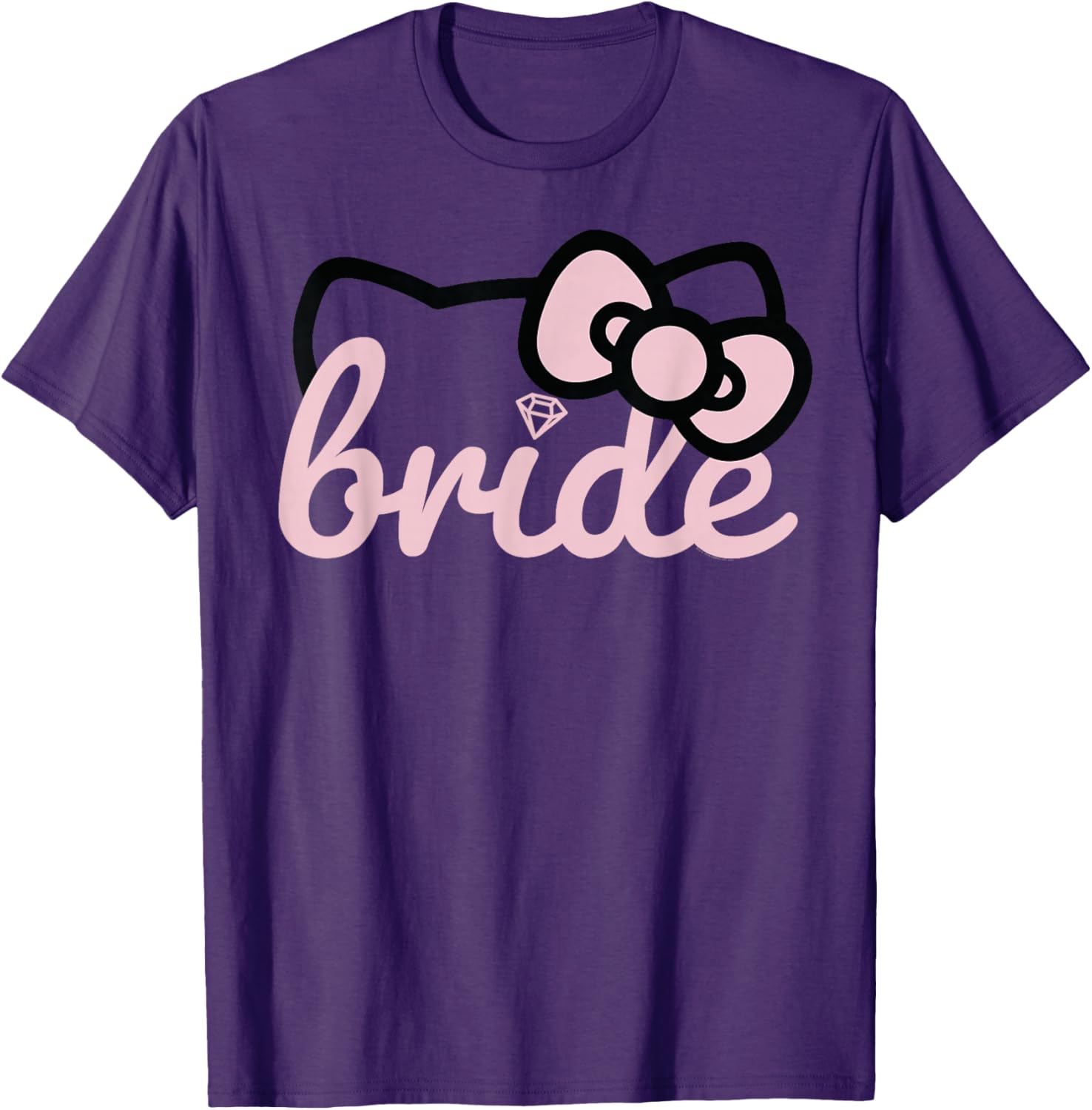 Hello Kitty Bride Wedding T-Shirt for Fun Bridal Party Celebrations - 14