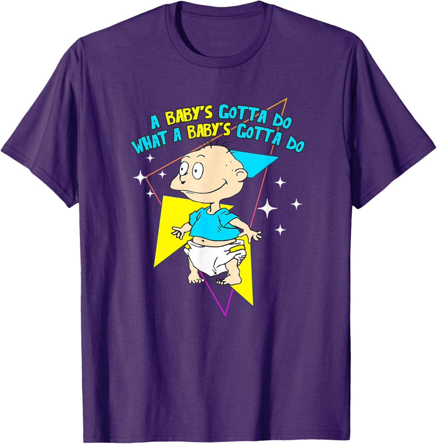 Mademark x Rugrats Tommy Baby's Gotta Do What a Baby's Gotta Do T-Shirt - 4