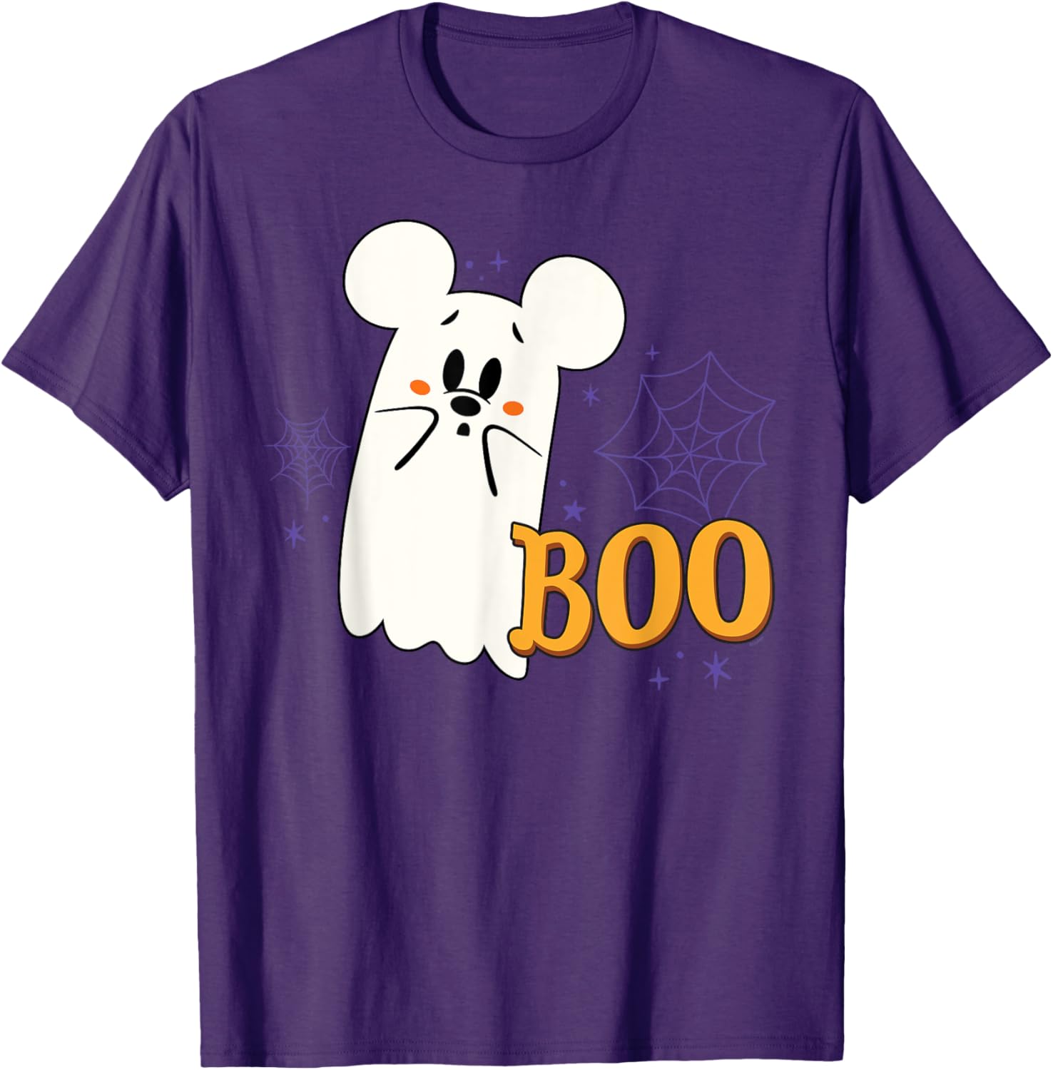 Cute Mickey Mouse Halloween Ghost T-Shirt for Kids and Adults - 5