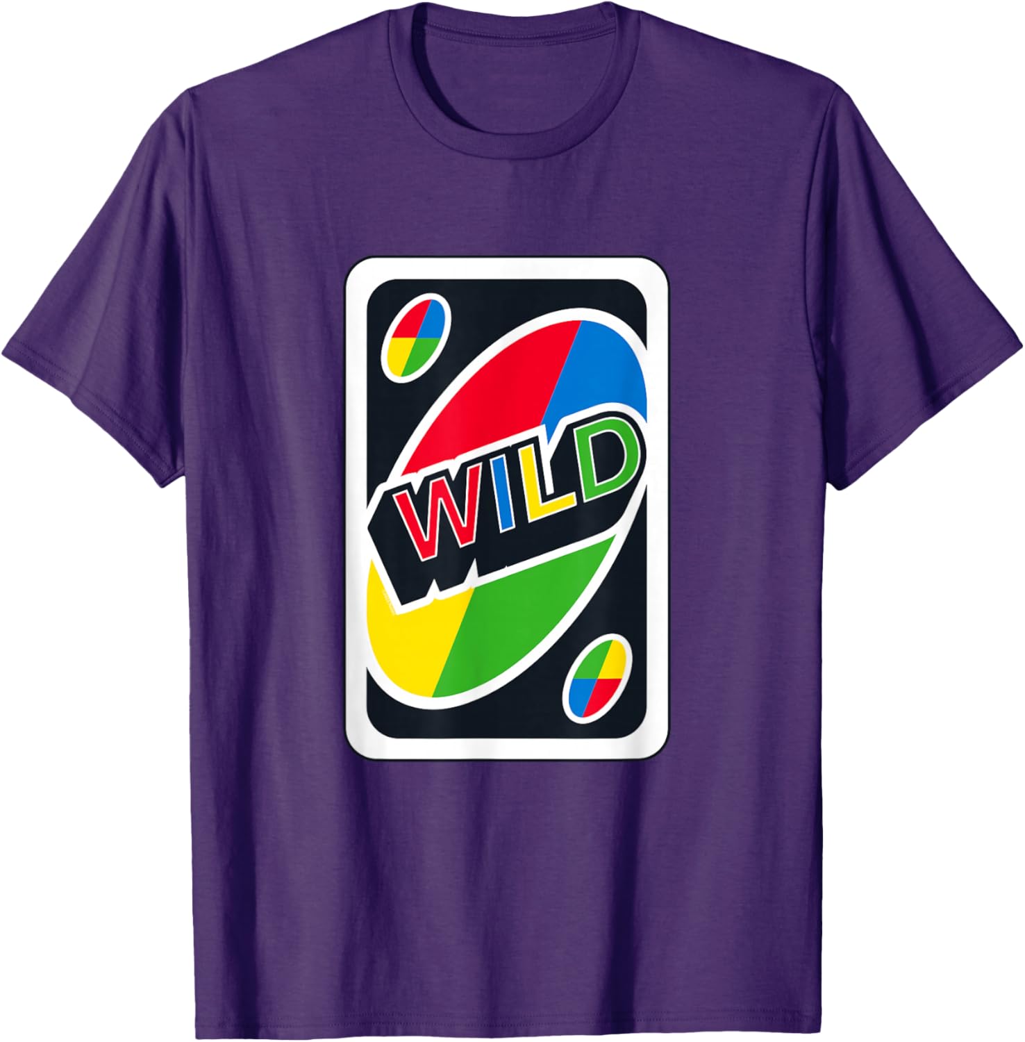 UNO Wild Card T-Shirt Fun Graphic Tee for Gamers and Casual Wear - 14