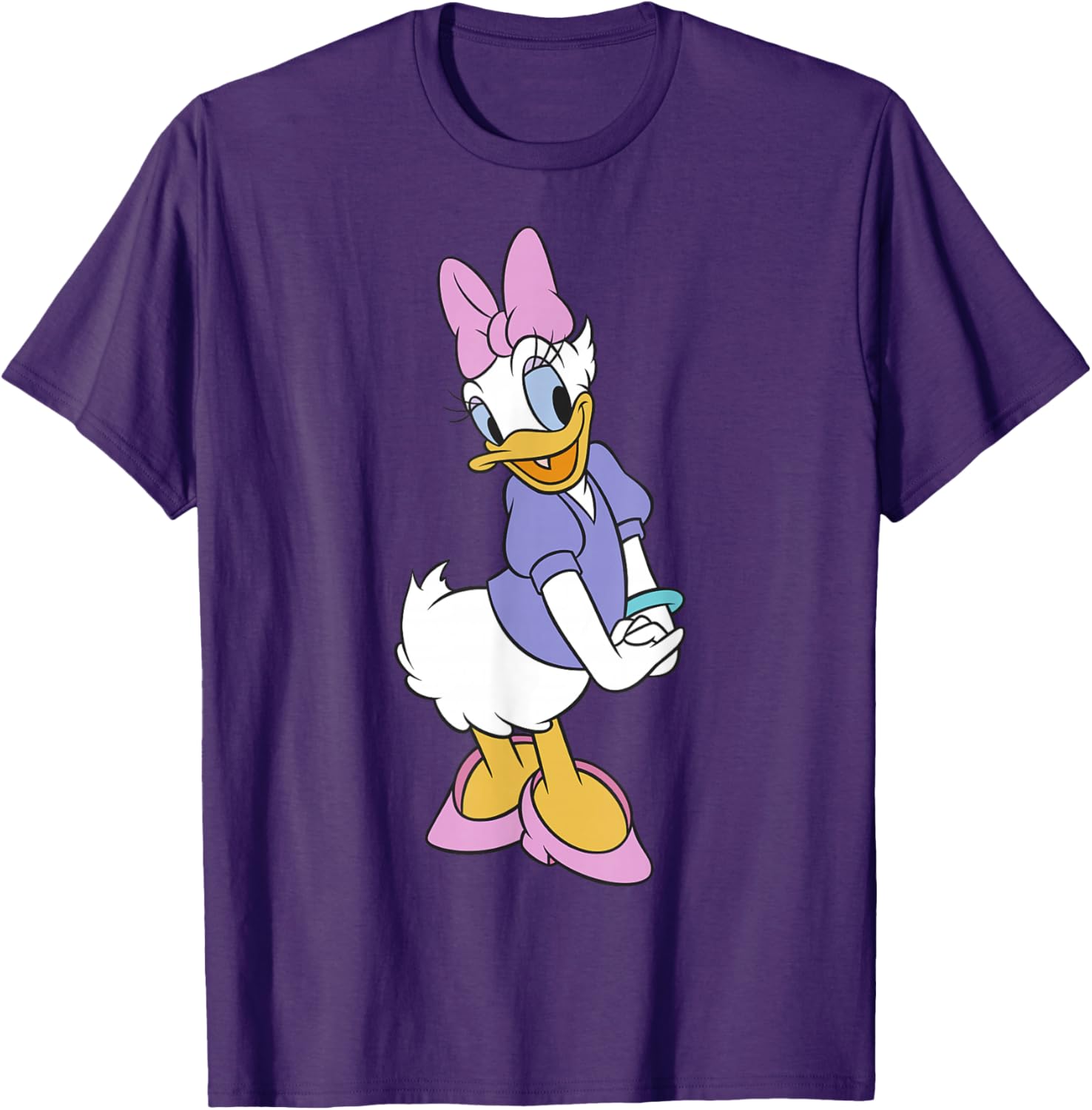 Daisy Duck Traditional Portrait T-Shirt for Disney Fans and Collectors - 11