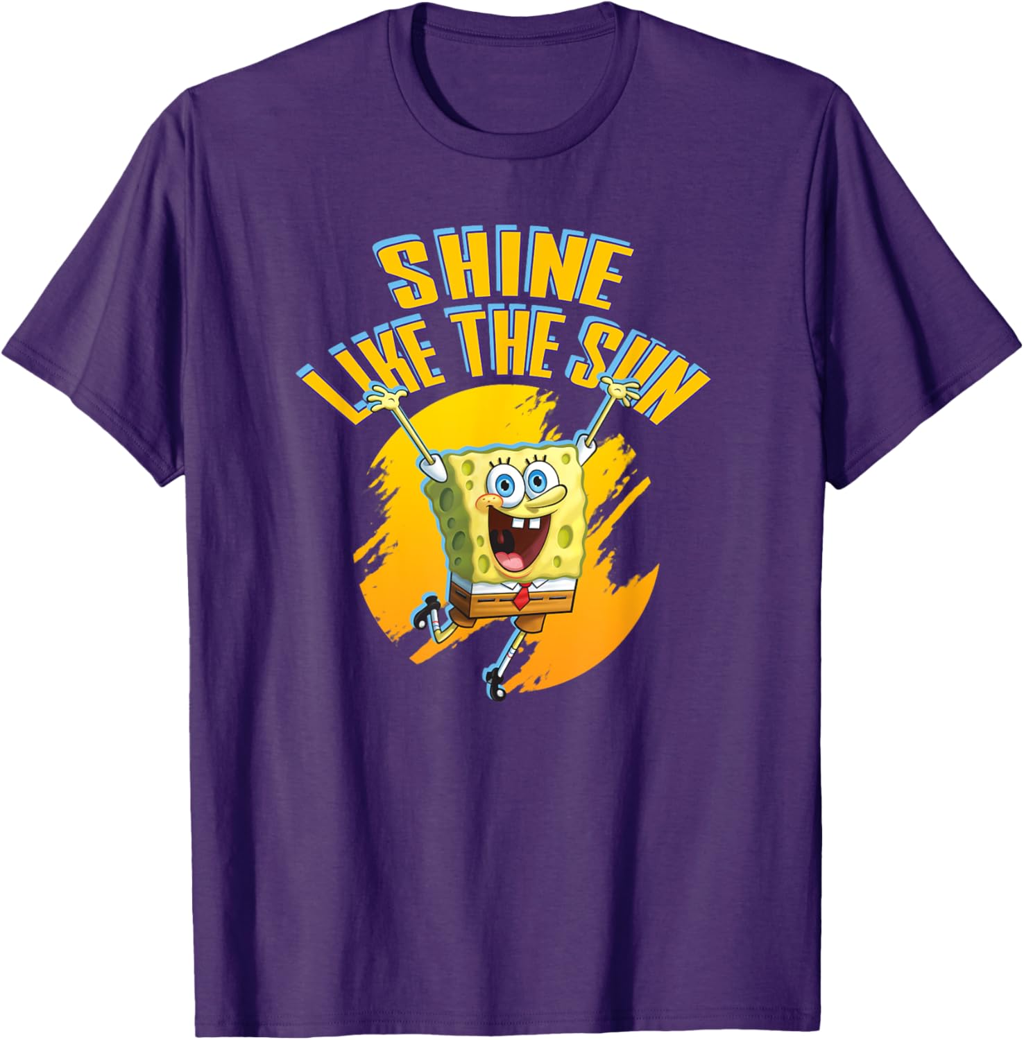 Mademark SpongeBob SquarePants Shine Like the Sun T-Shirt for Fans - 5