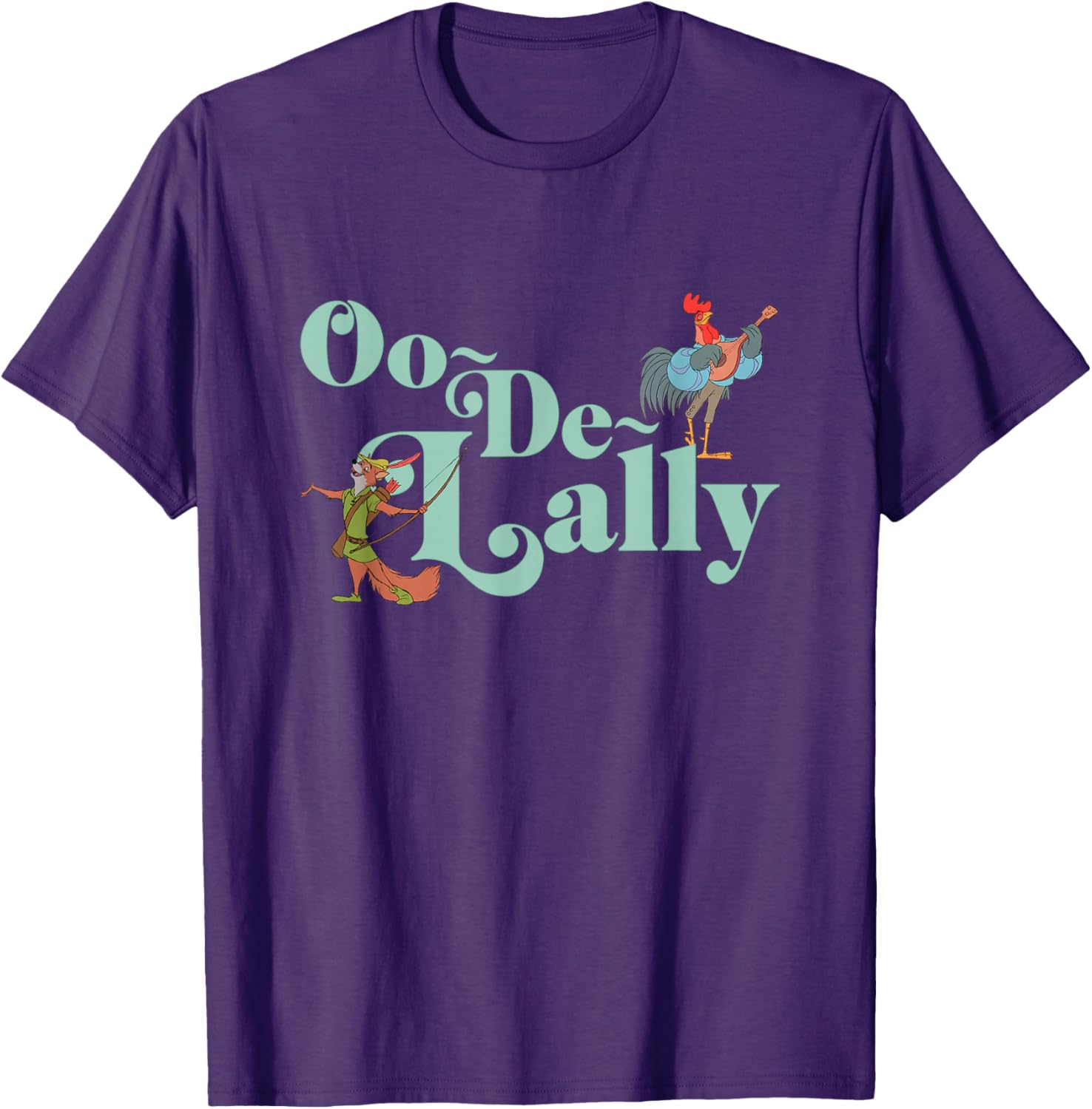 Disney Robin Hood Oo-De-Lally Quote T-Shirt for Fans and Collectors - 9