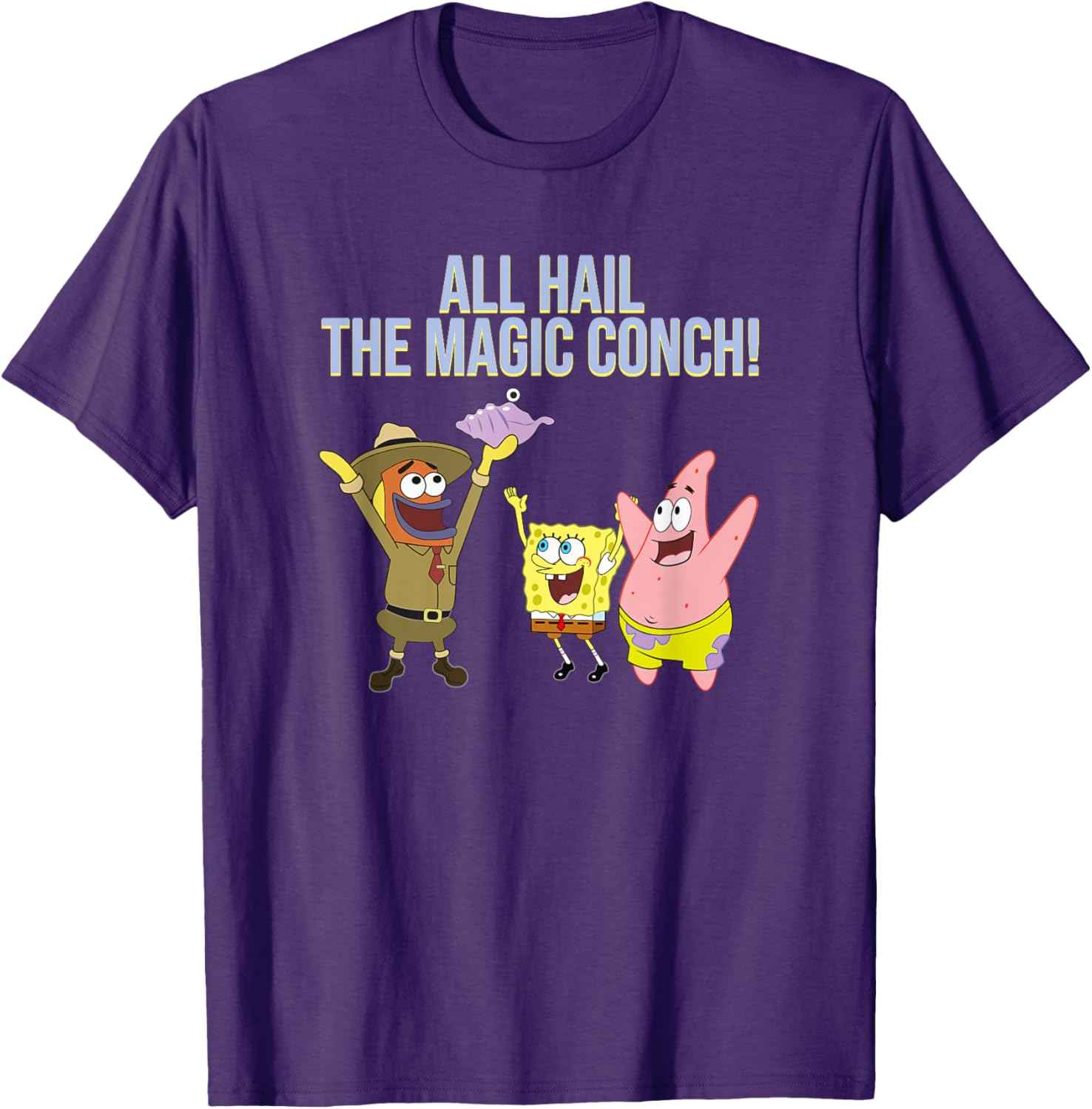 Mademark SpongeBob SquarePants Magic Conch T-Shirt for Fun Fans - 7