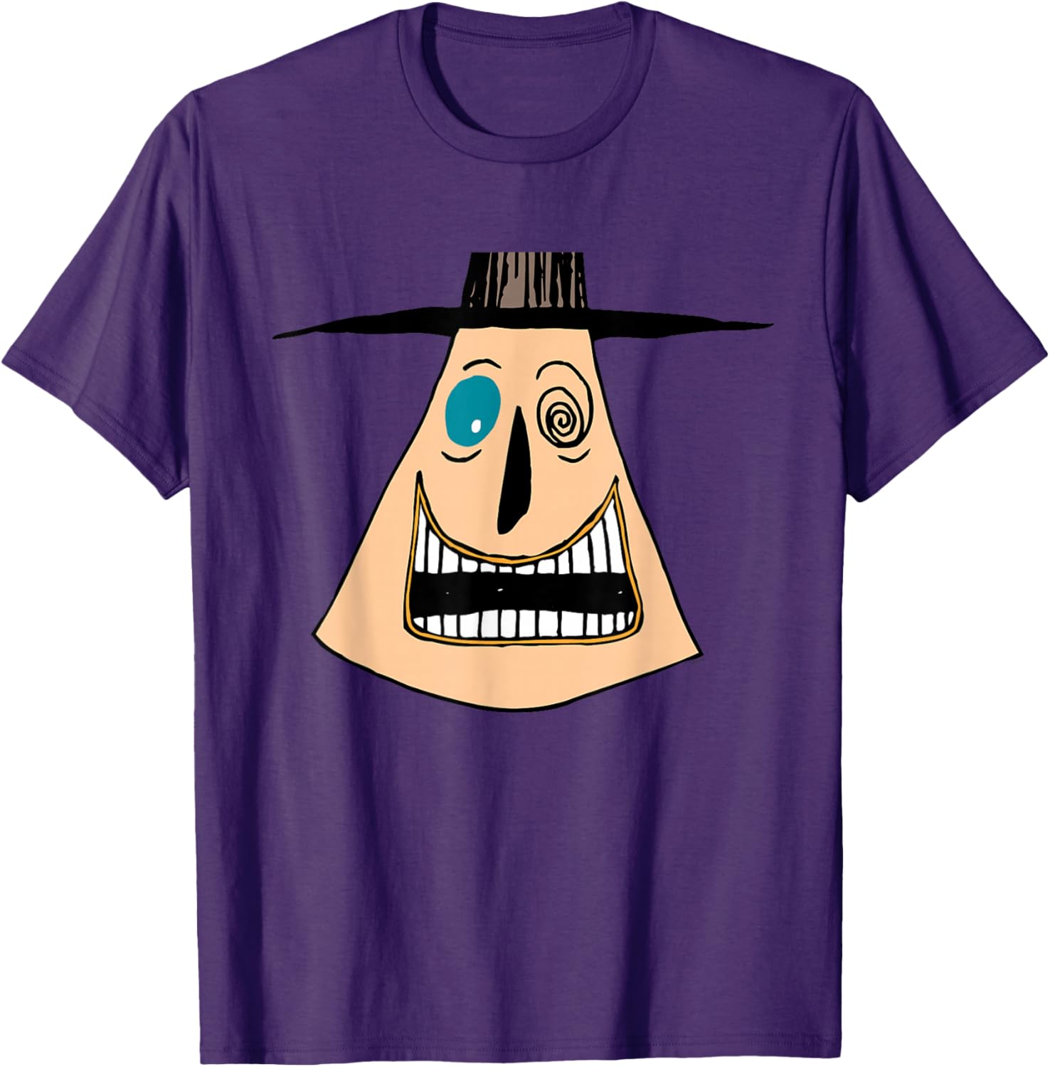 Disney The Nightmare Before Christmas Mayor Big Face T-Shirt for Fans - 12