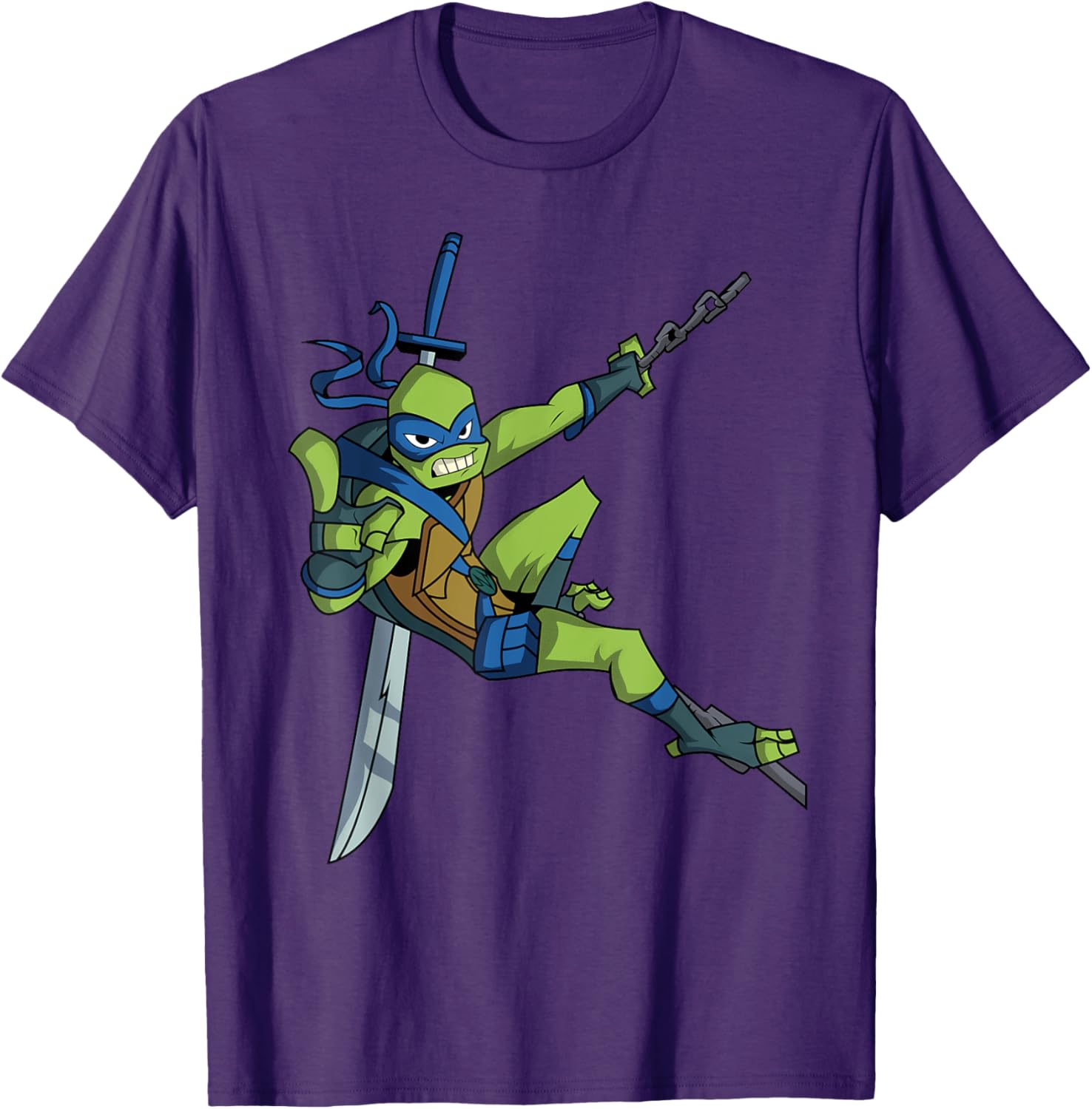 Mademark Teenage Mutant Ninja Turtles Leonardo Action T-Shirt For Fans - 2